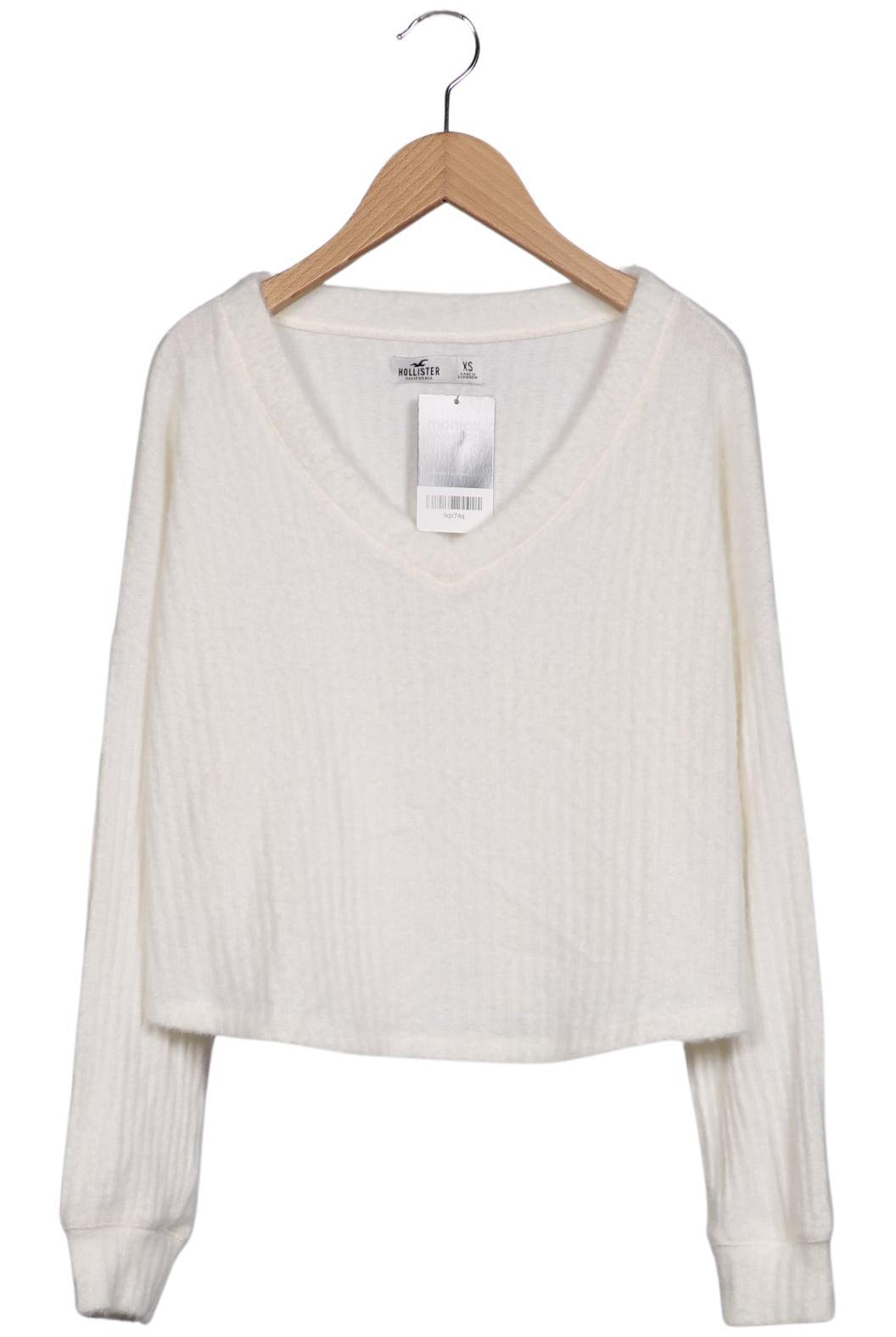 

Hollister Damen Pullover, cremeweiß, Gr. 34