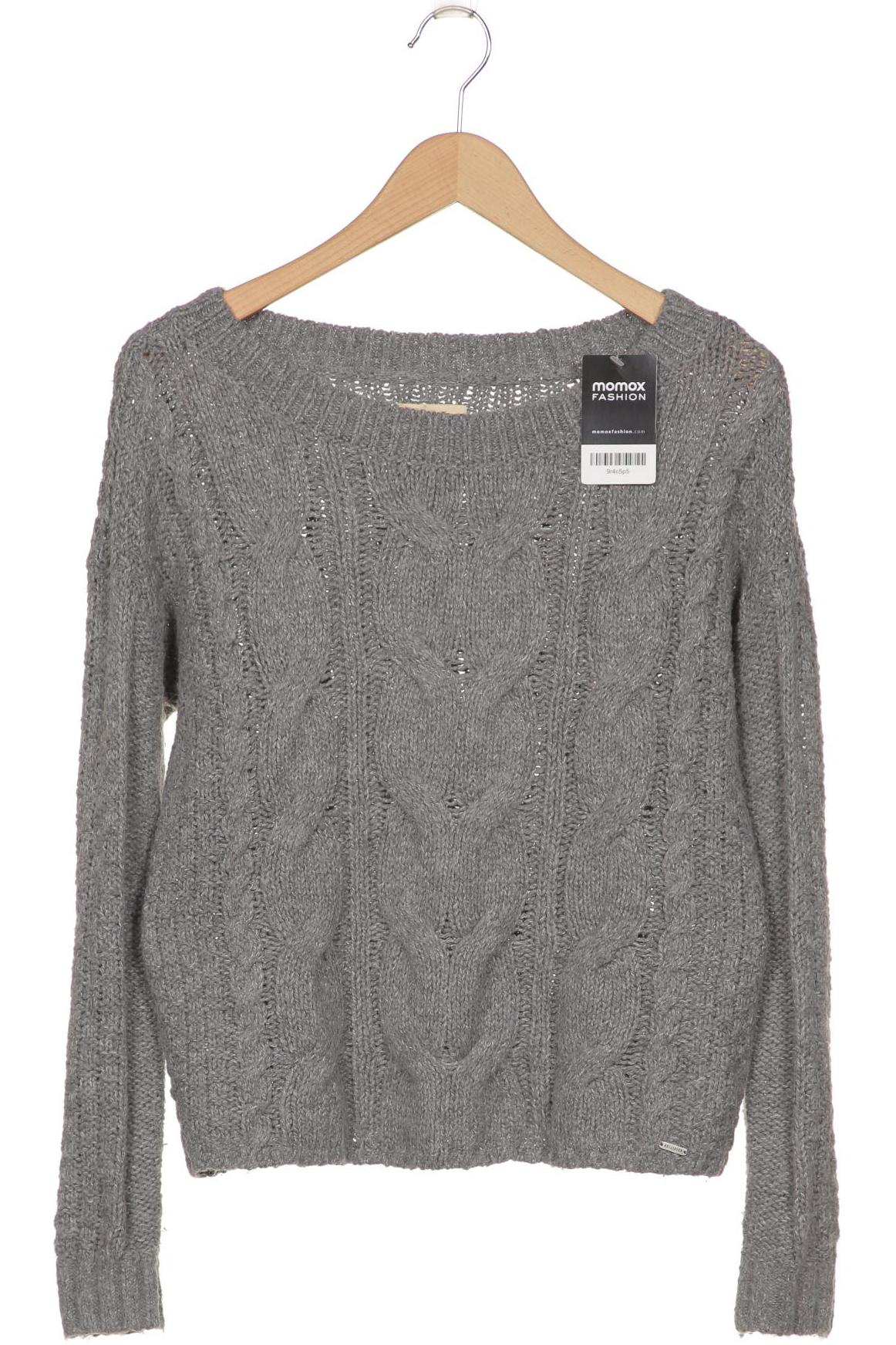 

Hollister Damen Pullover, grau