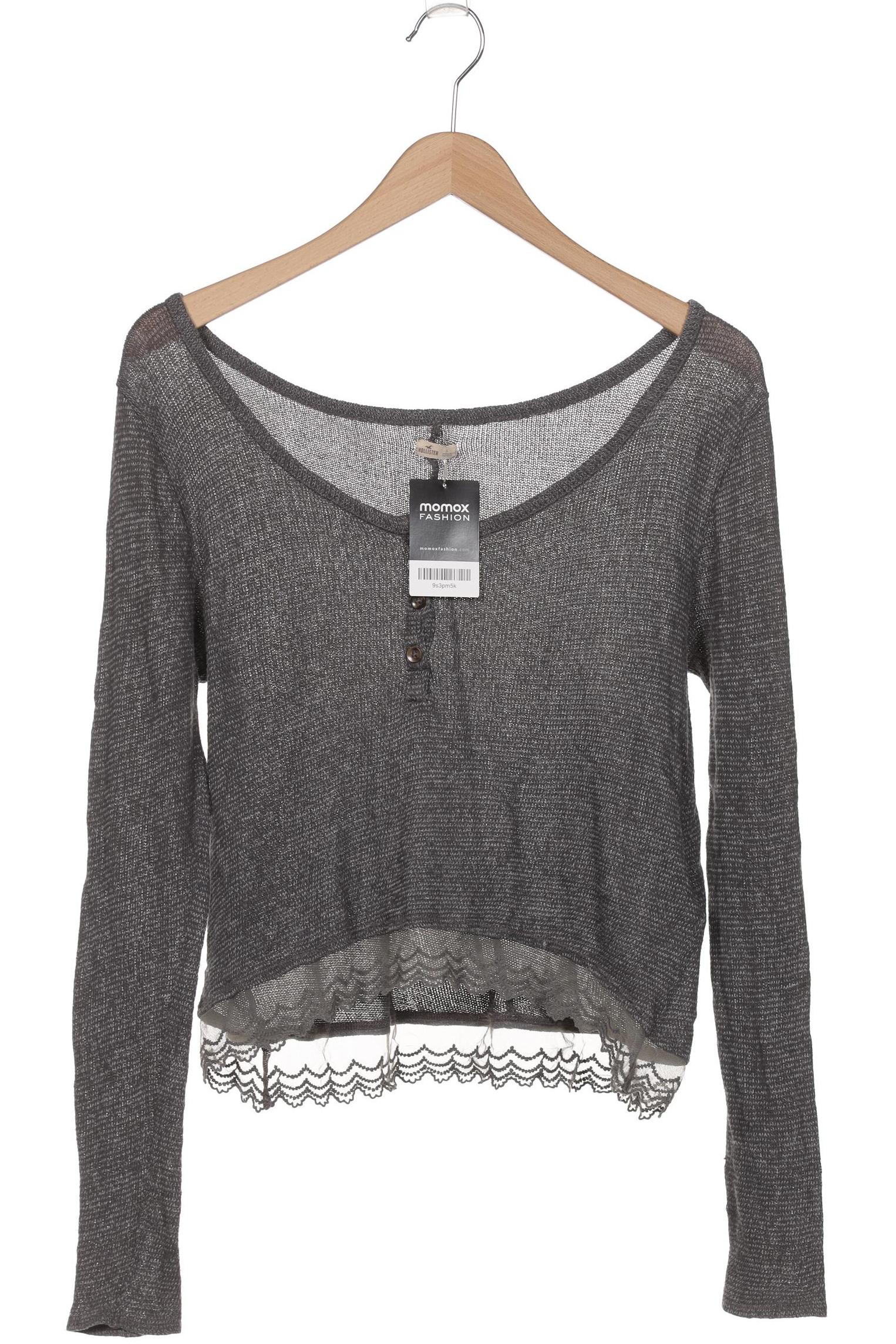 

Hollister Damen Pullover, grau, Gr. 42