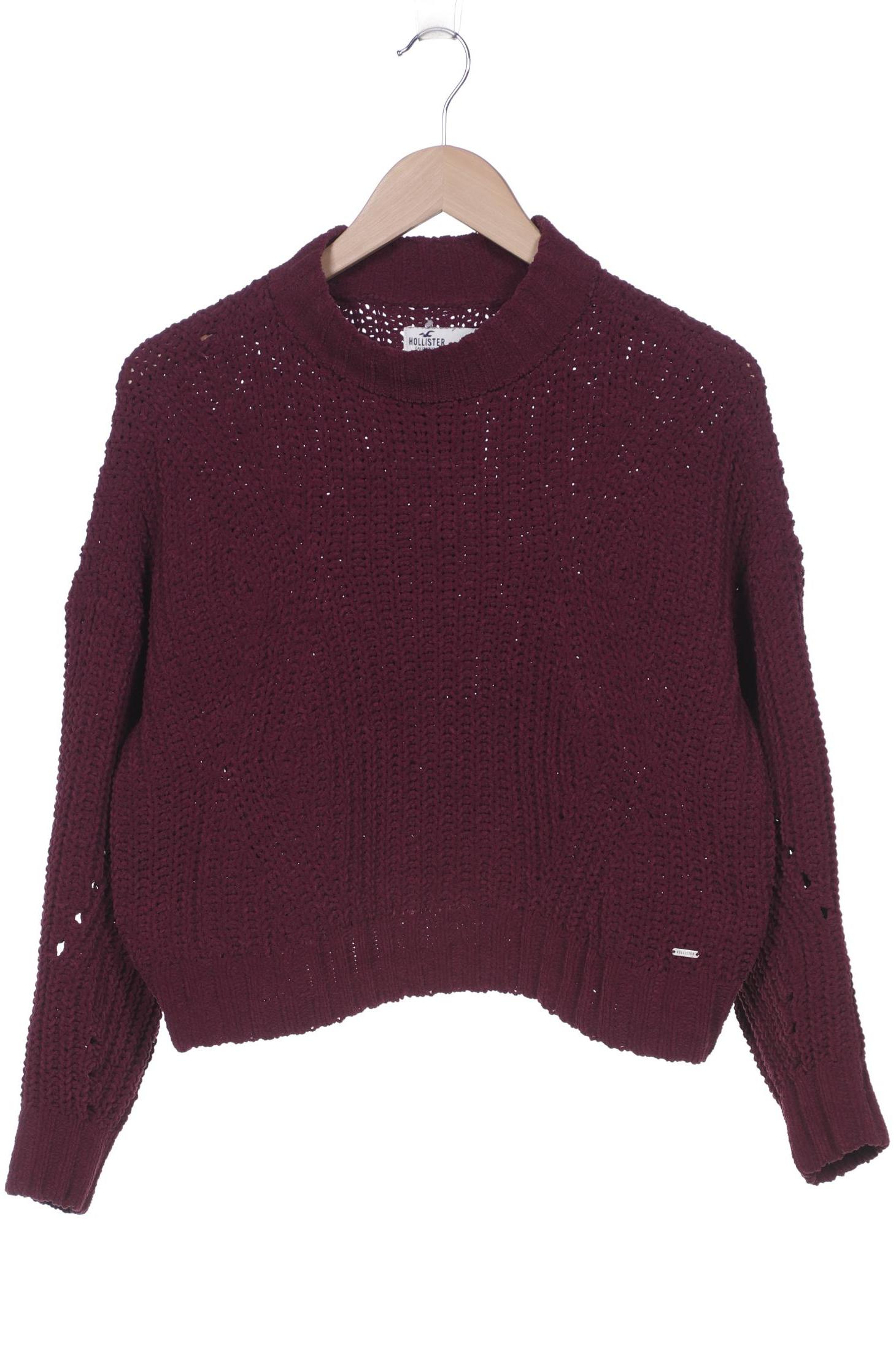 

Hollister Damen Pullover, bordeaux, Gr. 36