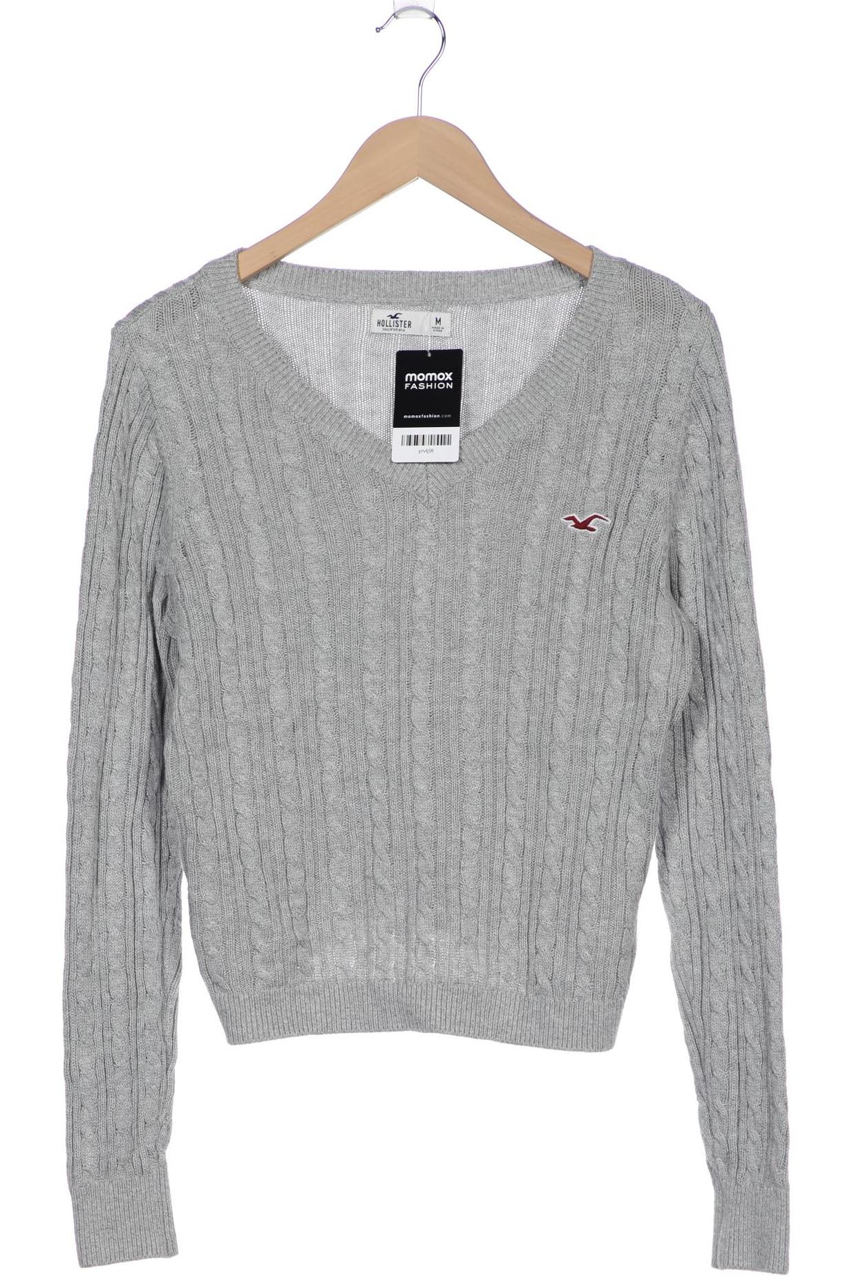 

Hollister Damen Pullover, grau