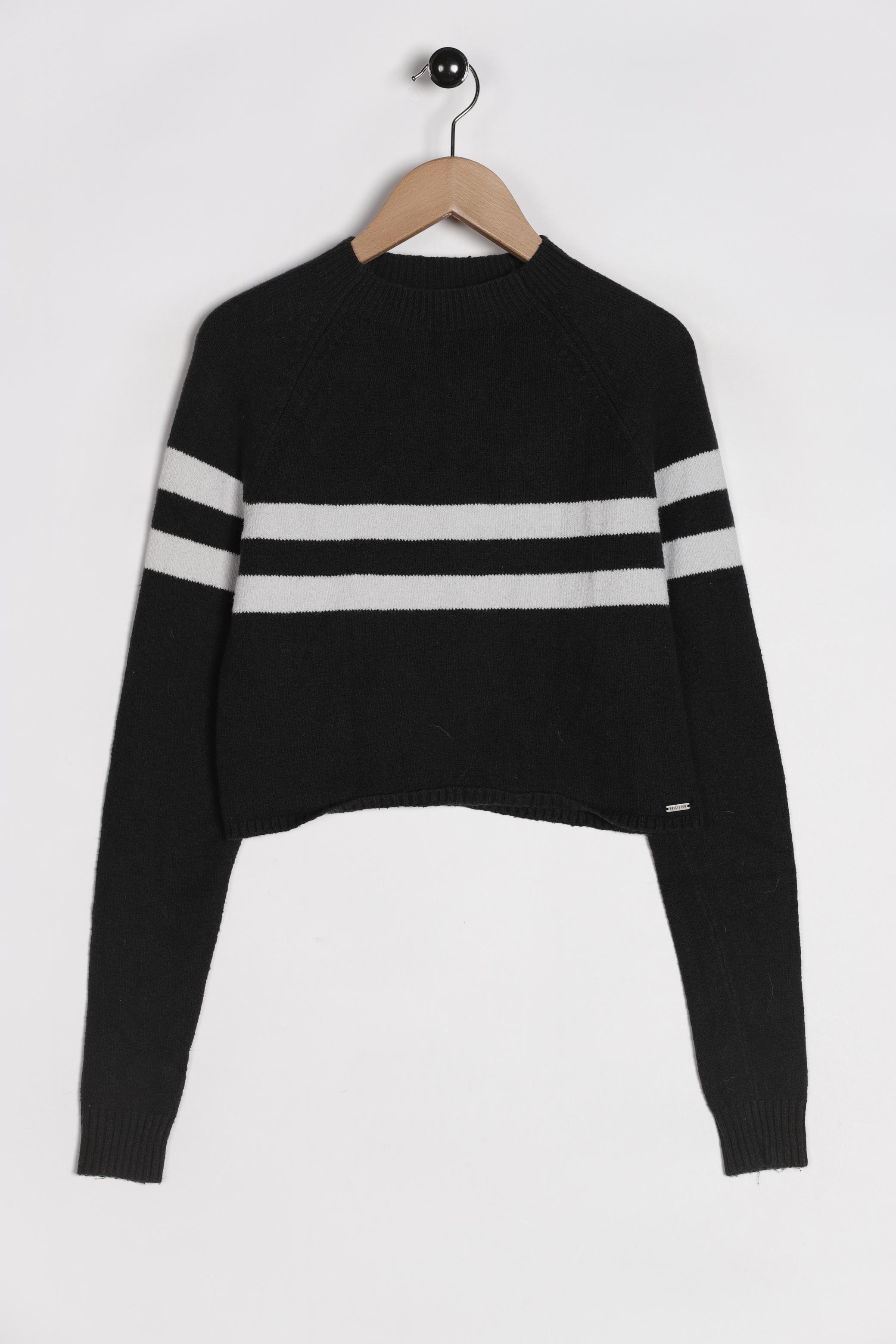 

Hollister Damen Pullover, schwarz, Gr. 34