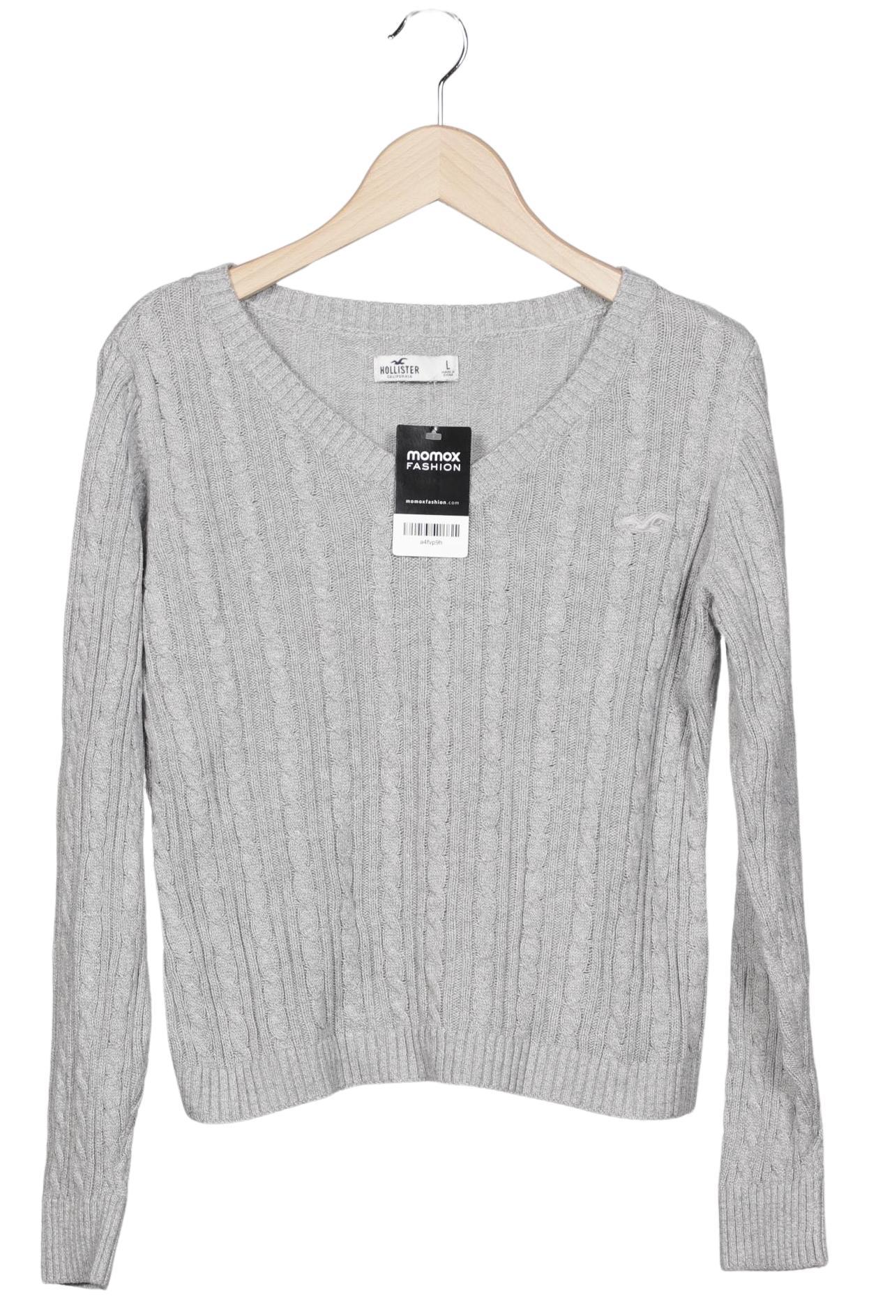 

Hollister Damen Pullover, grau, Gr. 42