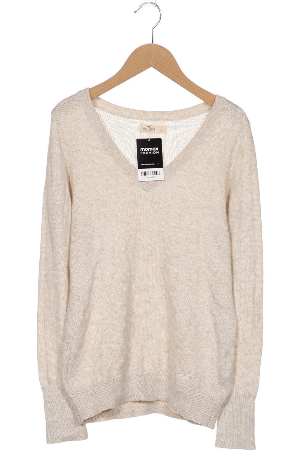 

Hollister Damen Pullover, cremeweiß, Gr. 36