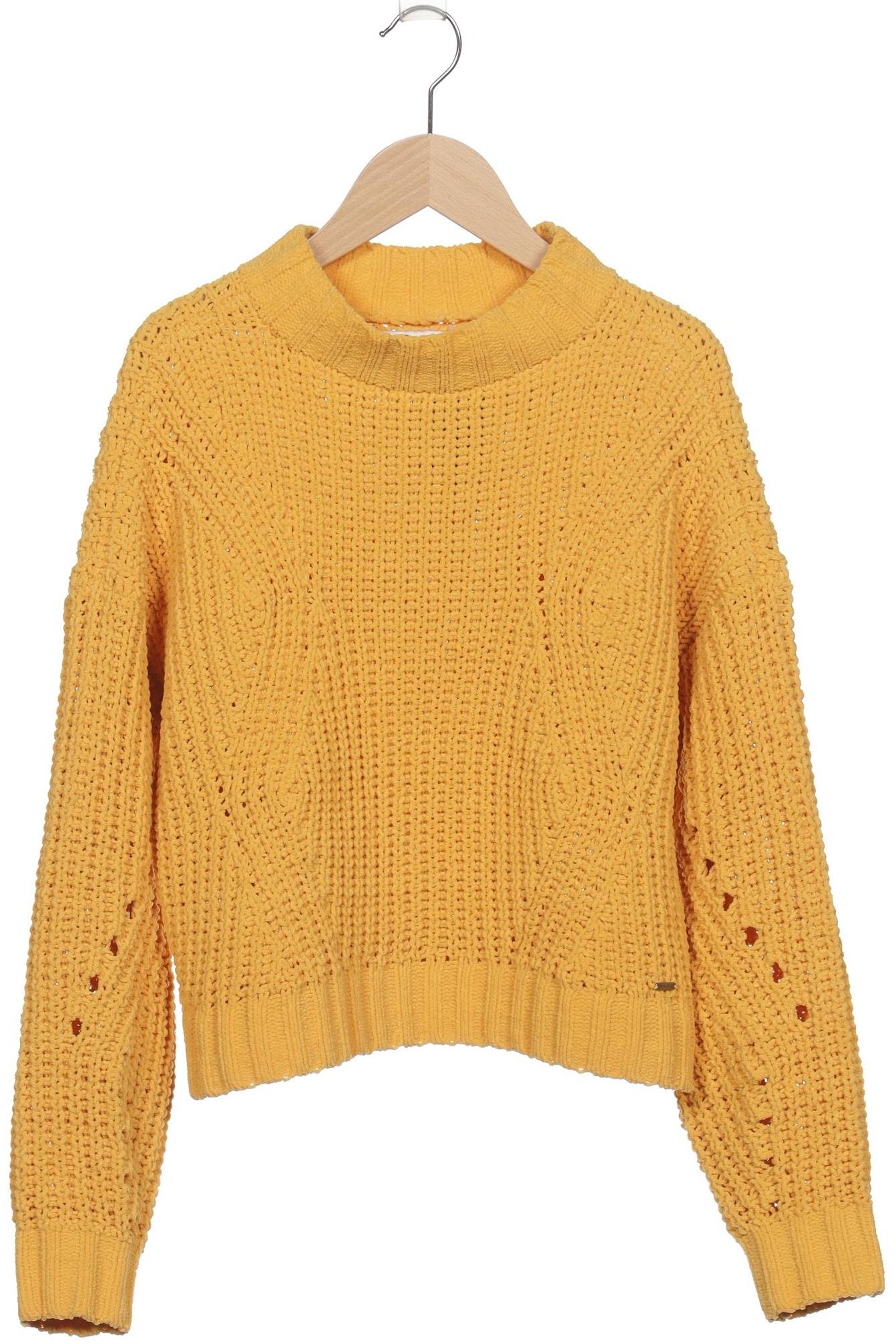 

Hollister Damen Pullover, gelb, Gr. 34