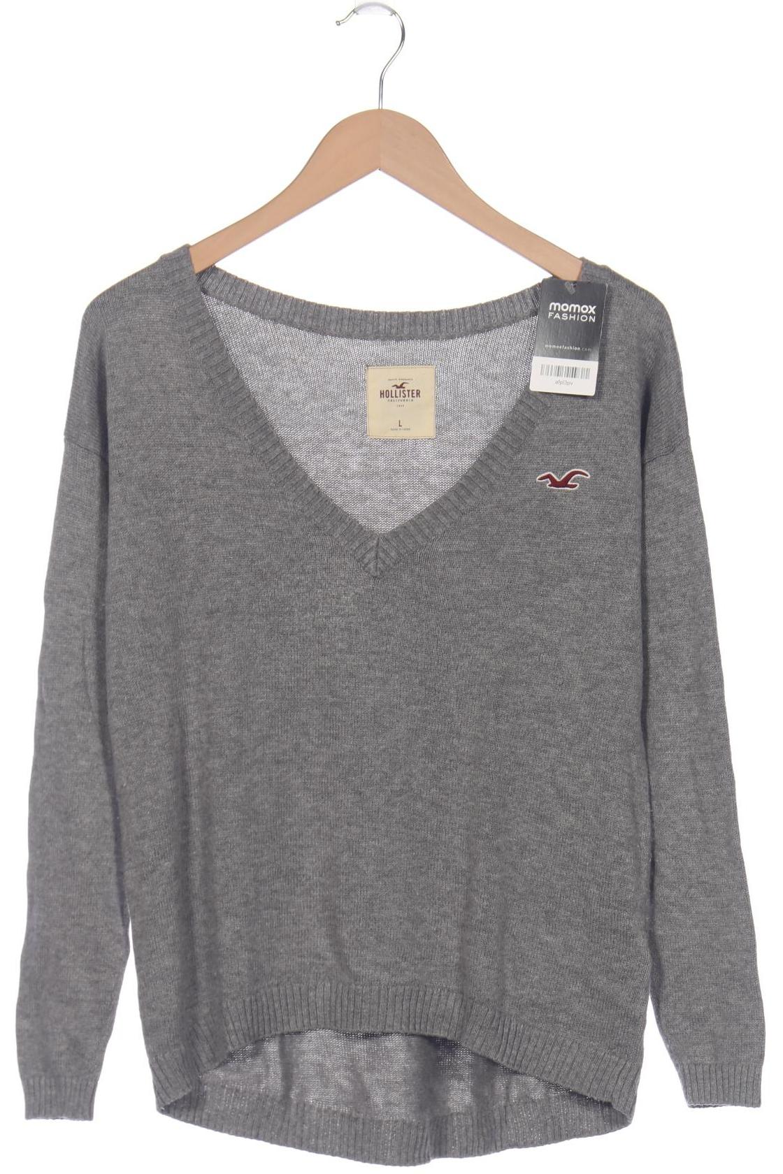 

Hollister Damen Pullover, grau, Gr. 42