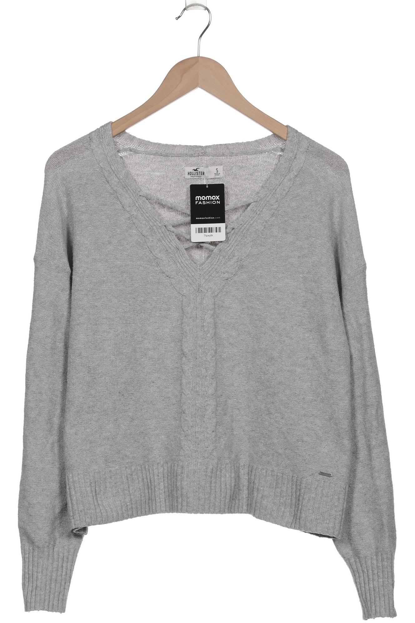 

Hollister Damen Pullover, grau, Gr. 36