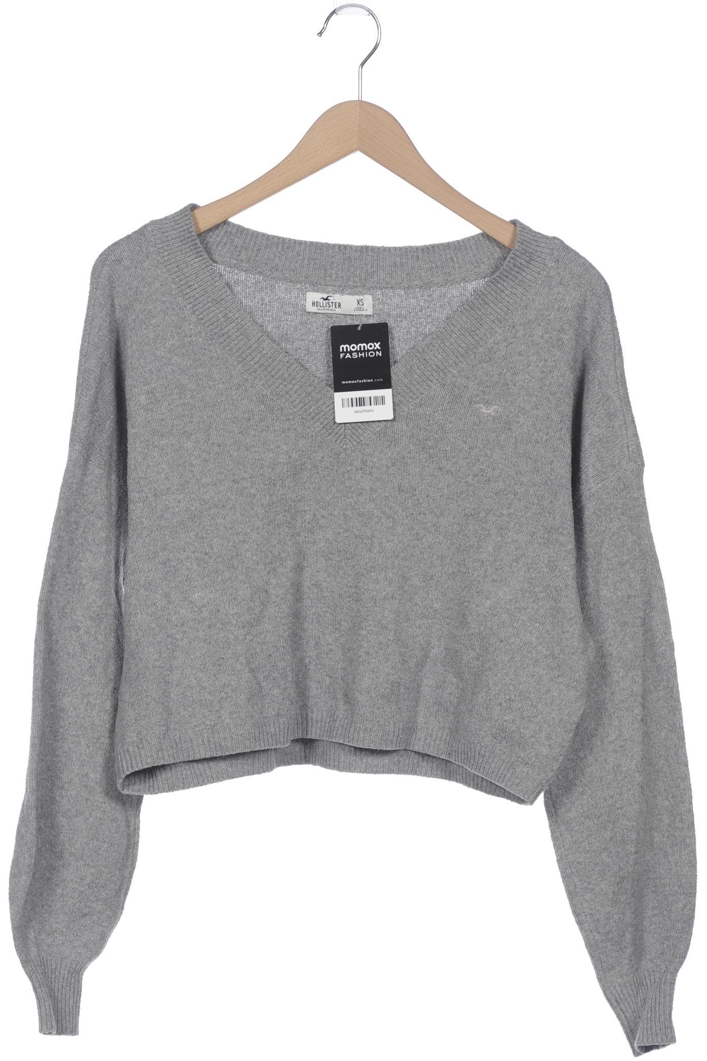 

Hollister Damen Pullover, grau, Gr. 34