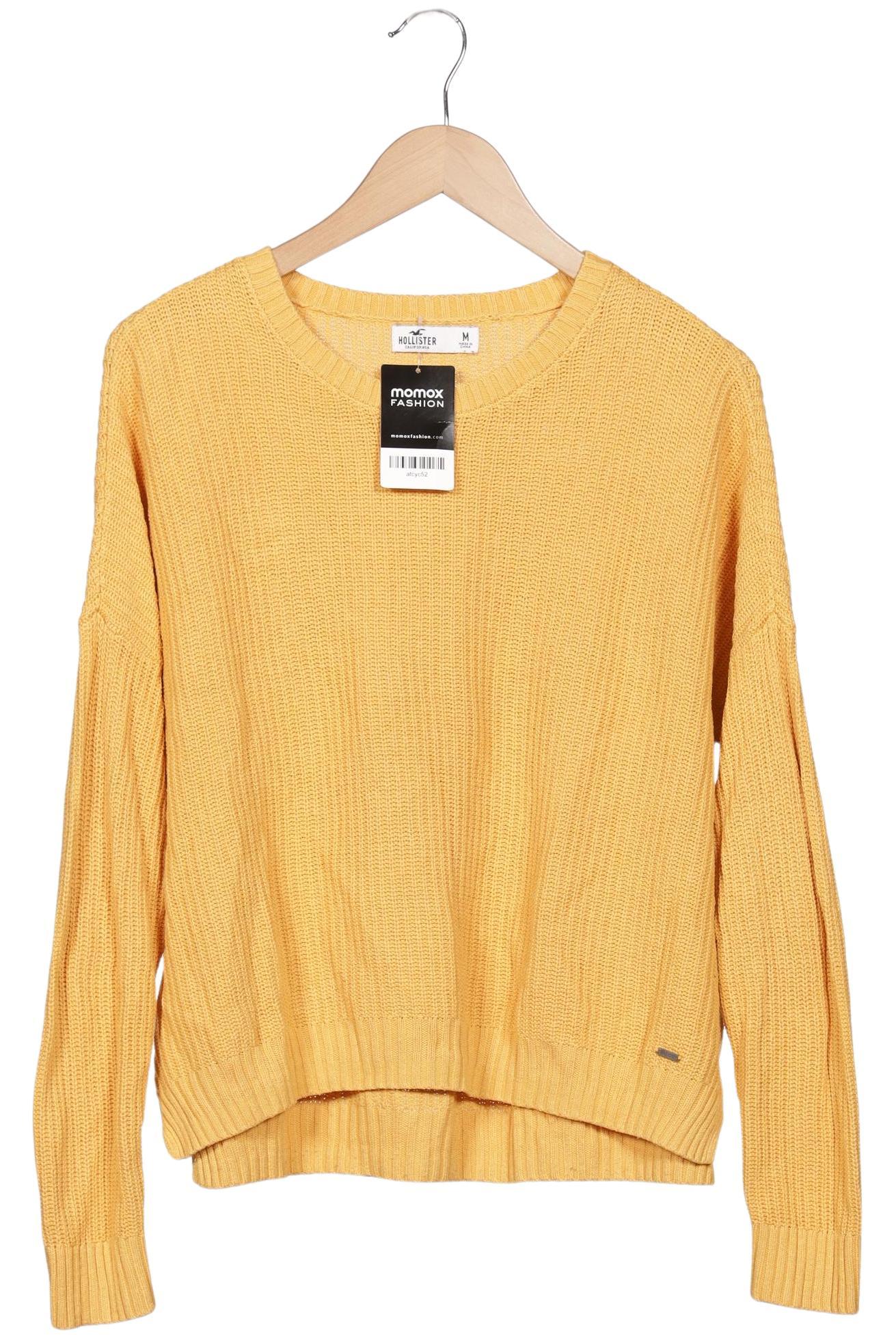 

Hollister Damen Pullover, gelb, Gr. 38