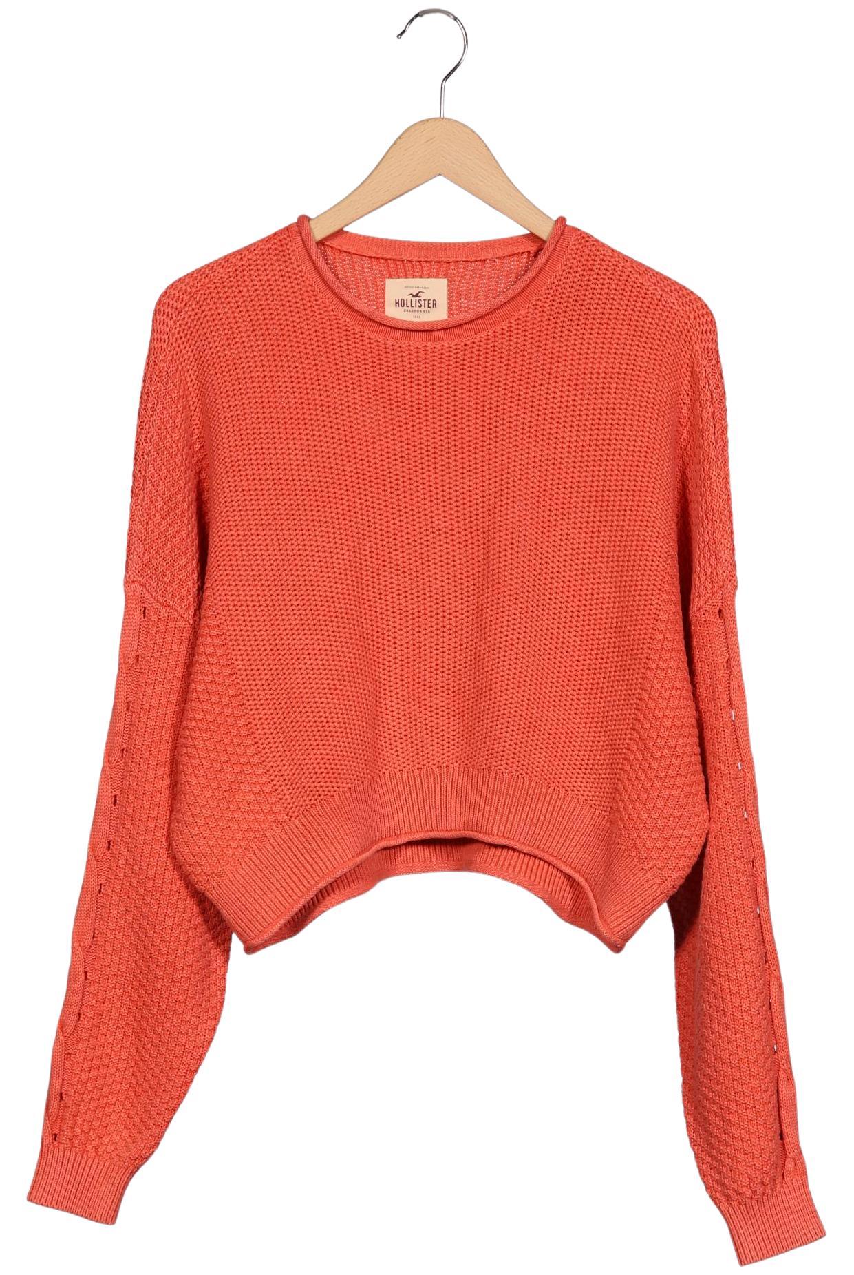 

Hollister Damen Pullover, orange, Gr. 36