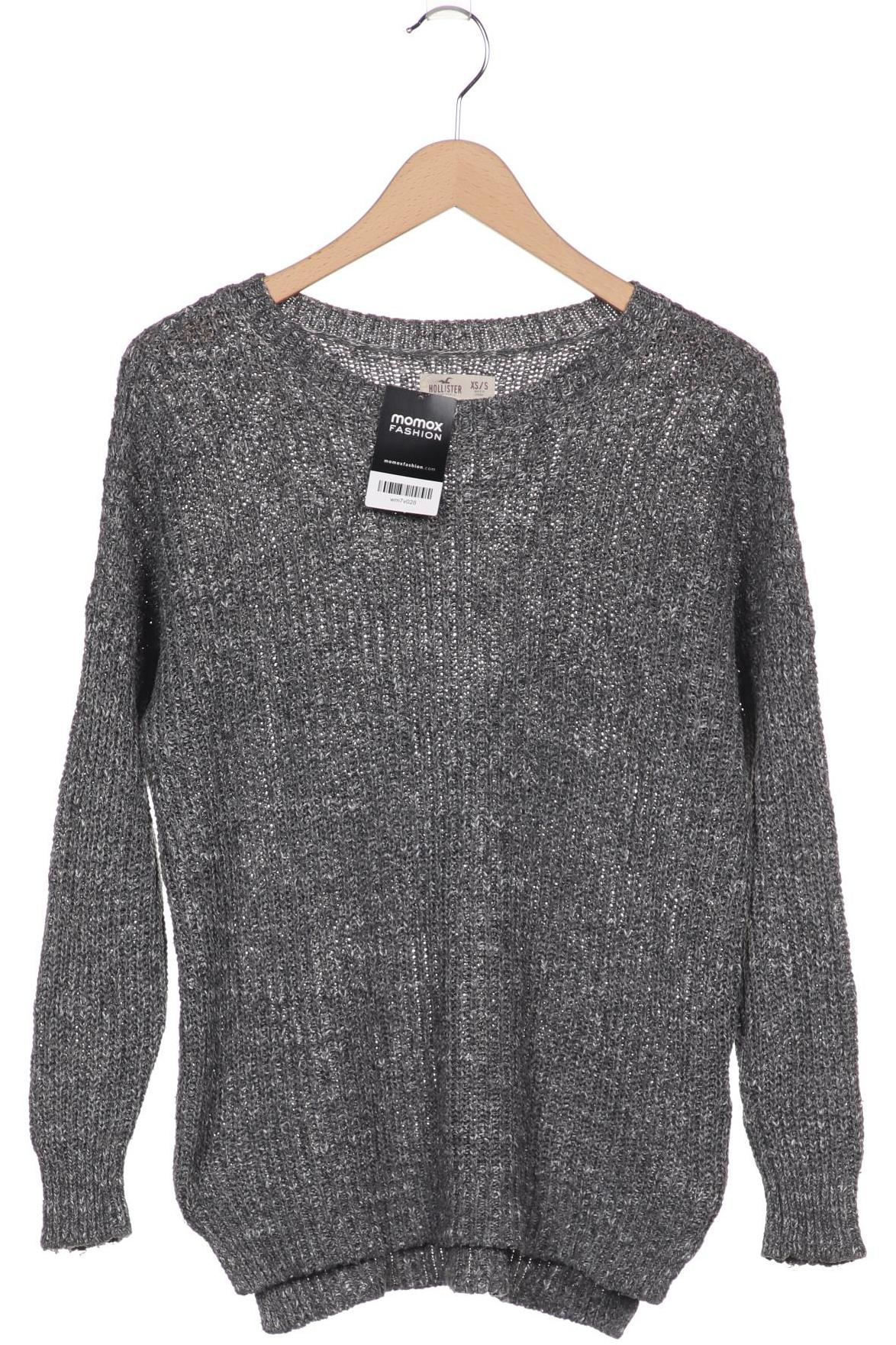 

Hollister Damen Pullover, grau, Gr. 34
