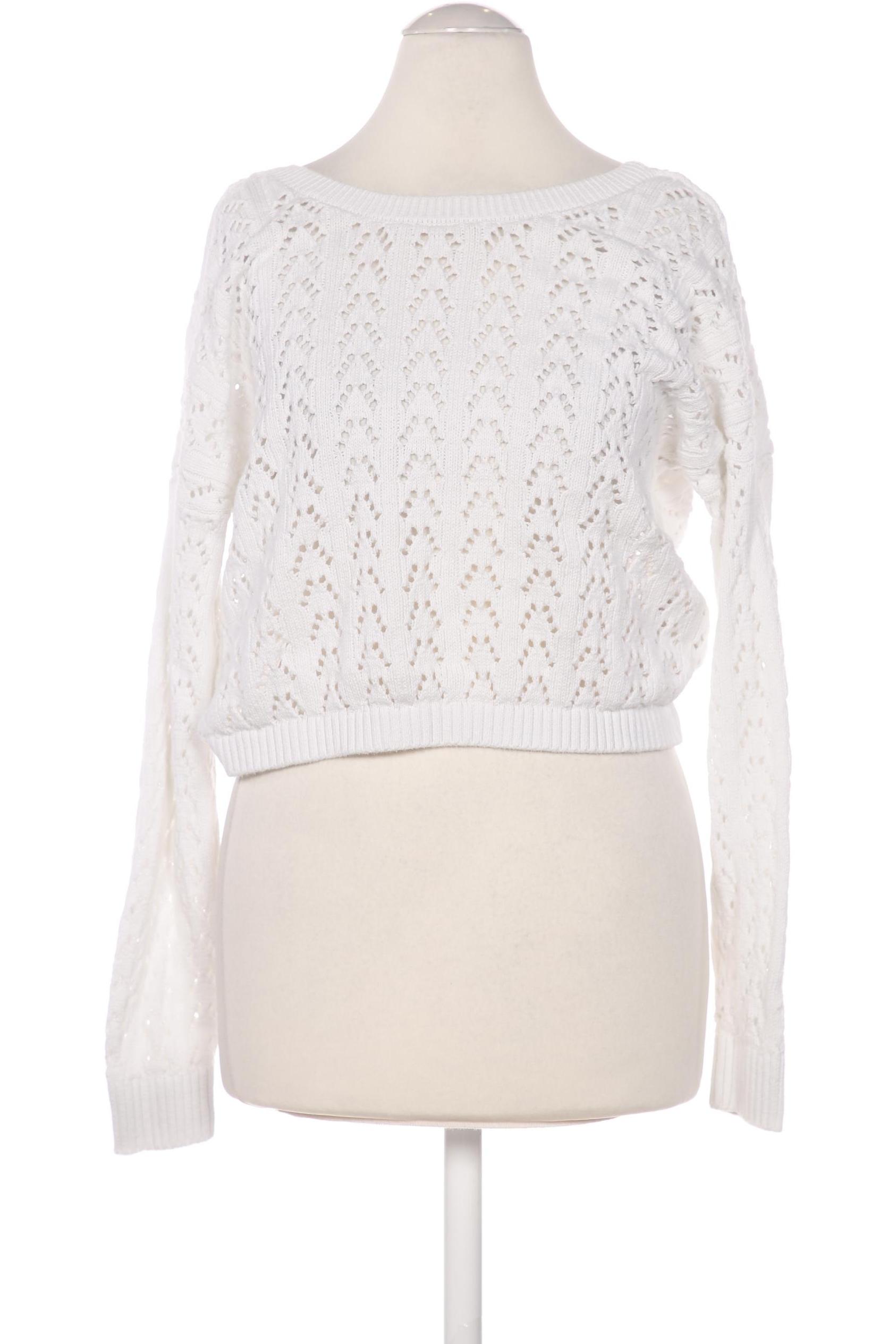 

Hollister Damen Pullover, weiß, Gr. 34