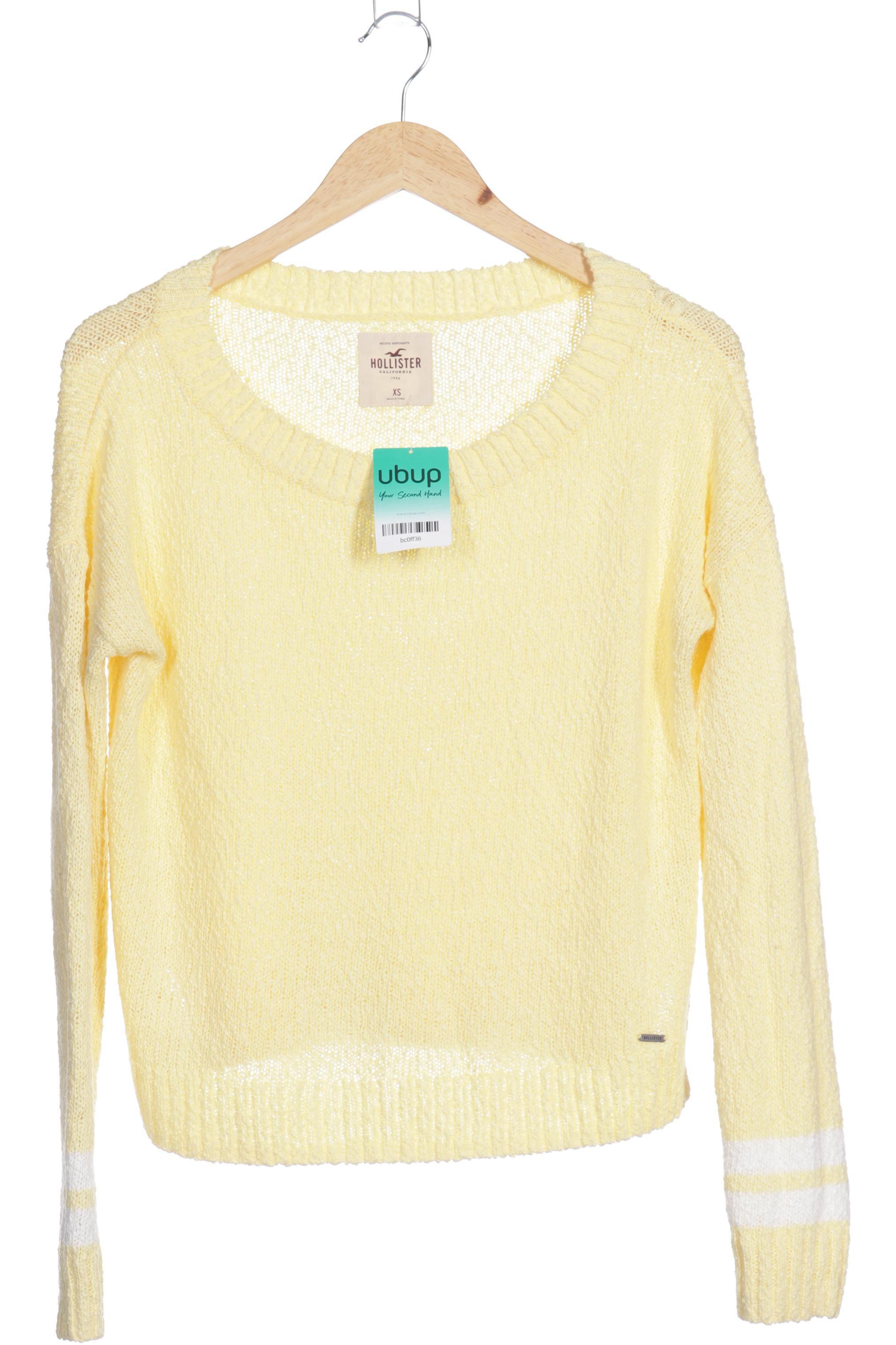 

Hollister Damen Pullover, gelb, Gr.