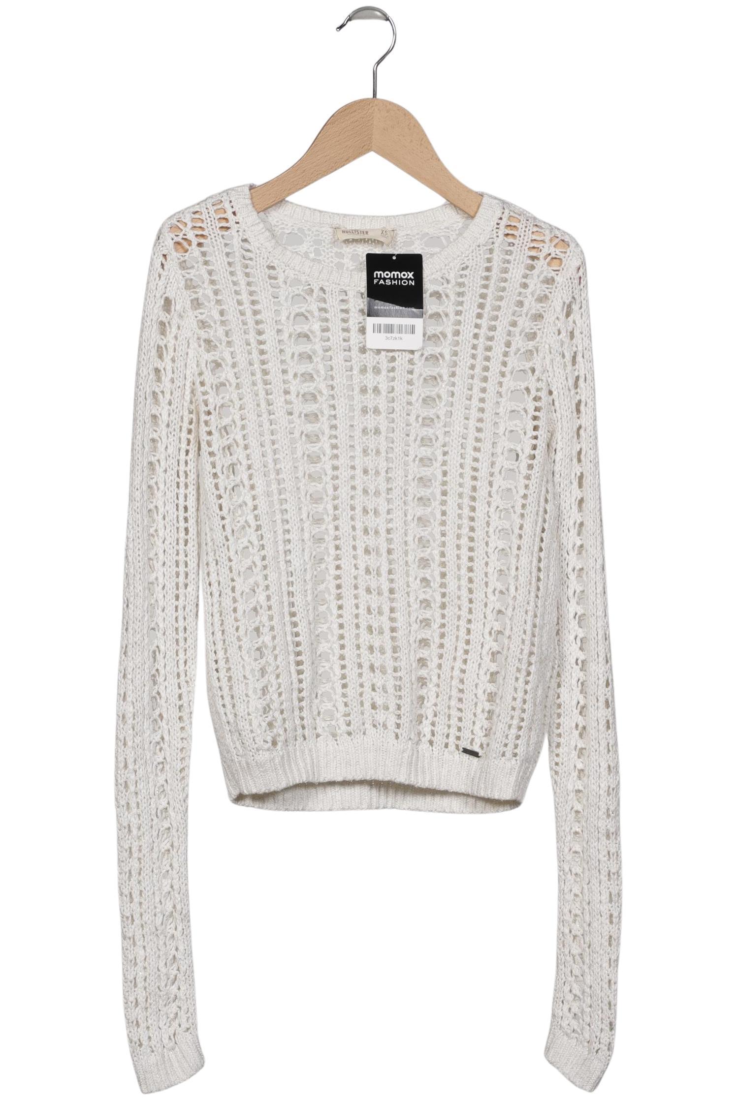 

Hollister Damen Pullover, cremeweiß, Gr. 34