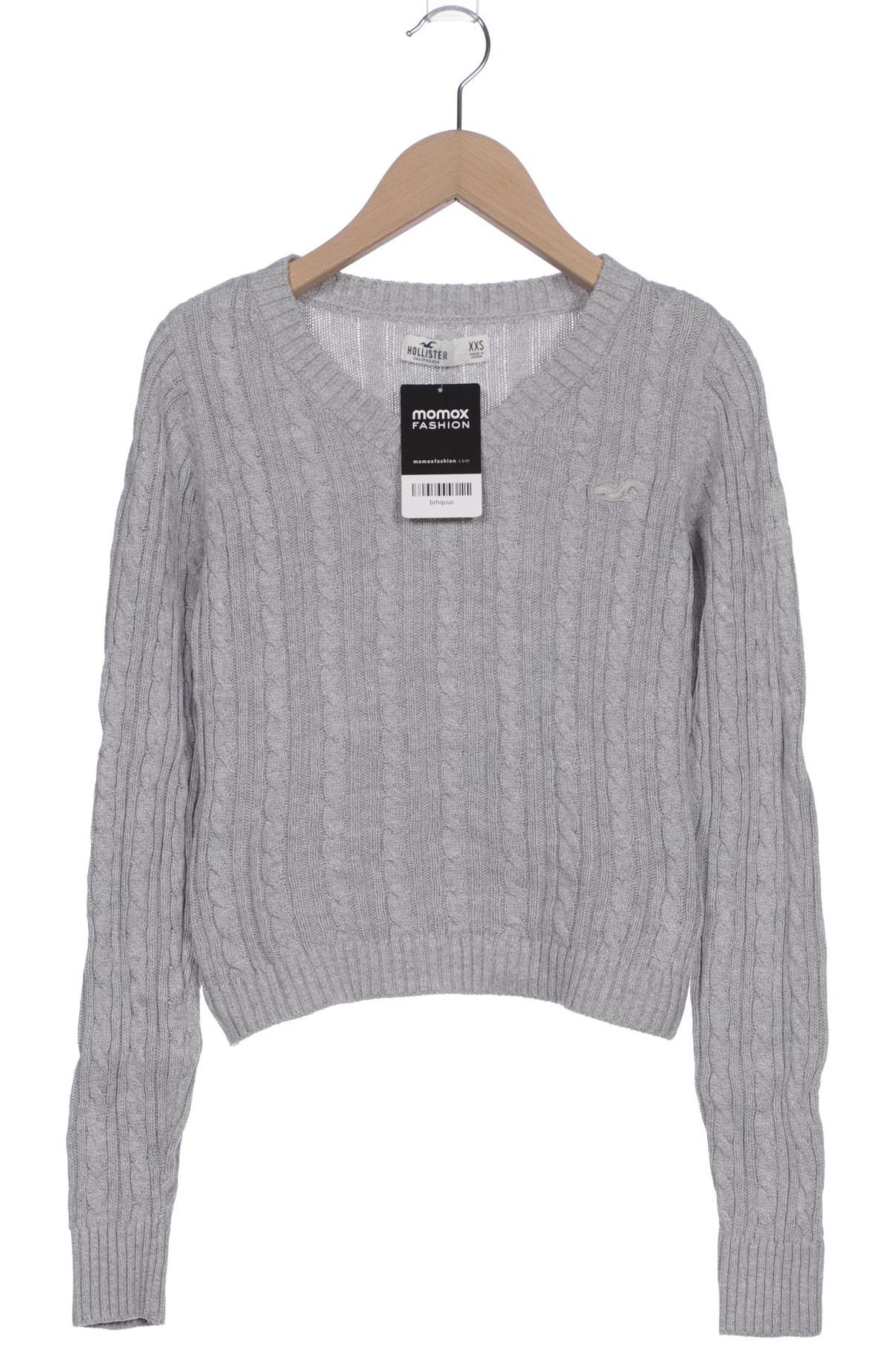

Hollister Damen Pullover, grau, Gr. 32