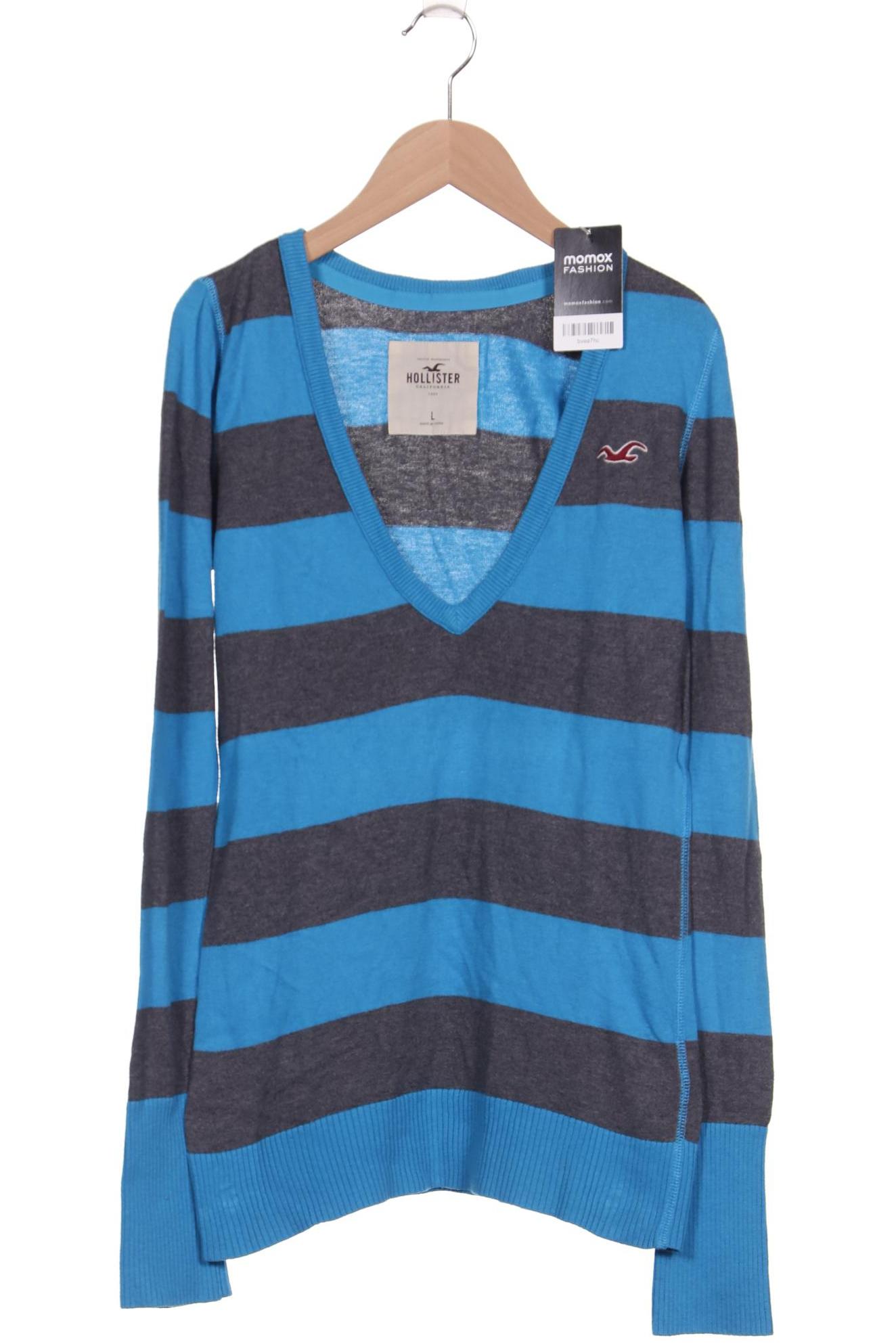 

Hollister Damen Pullover, blau