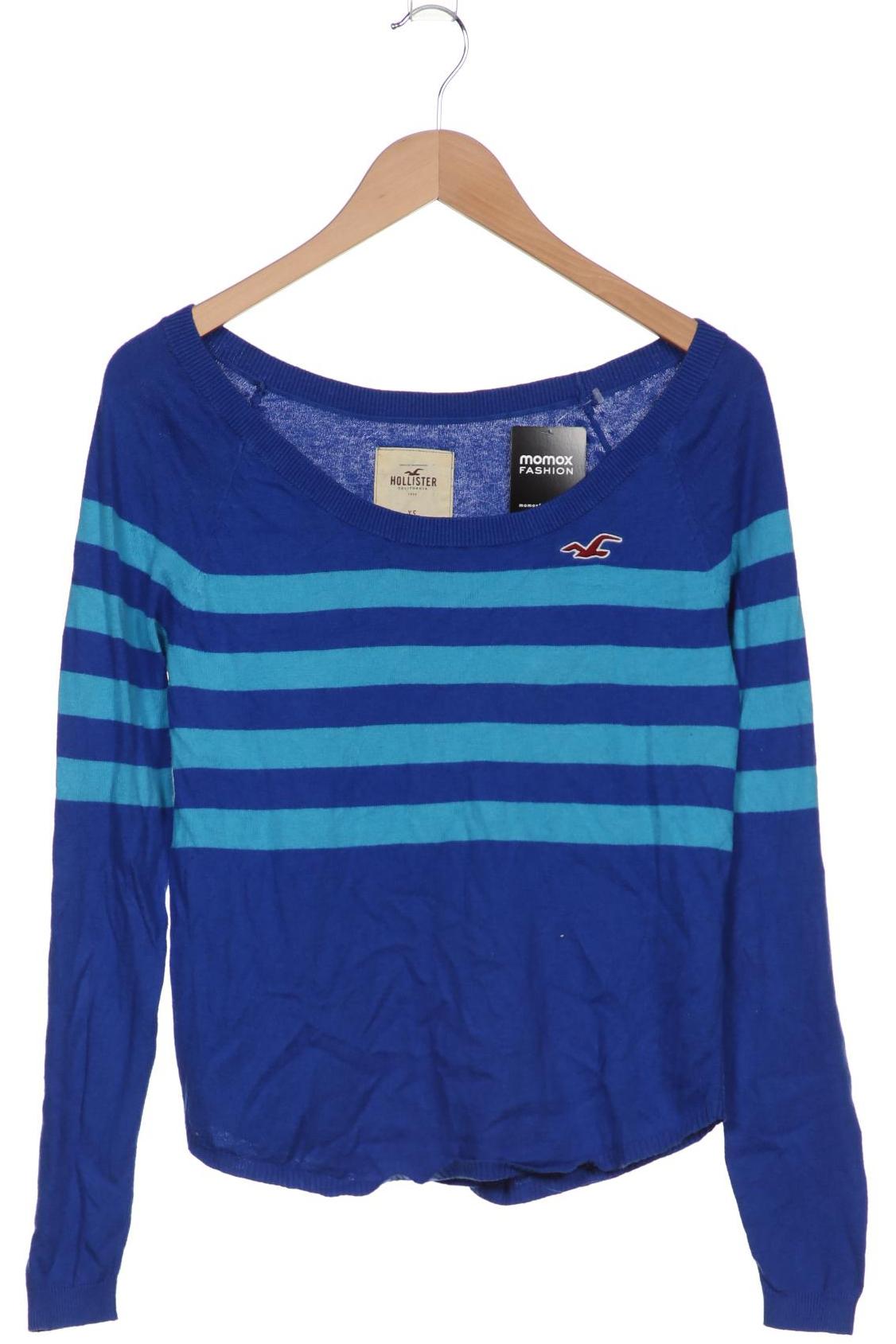 

Hollister Damen Pullover, blau