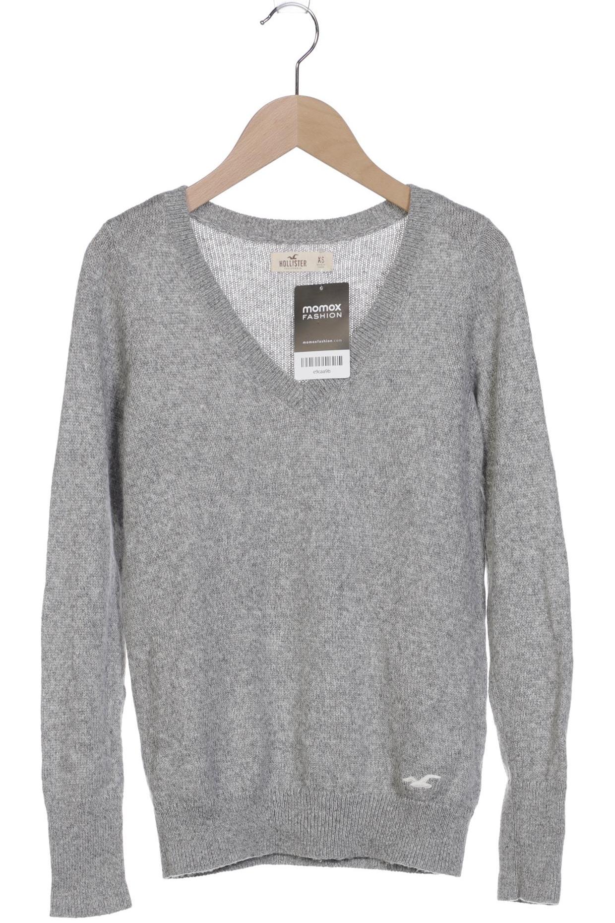 

Hollister Damen Pullover, grau