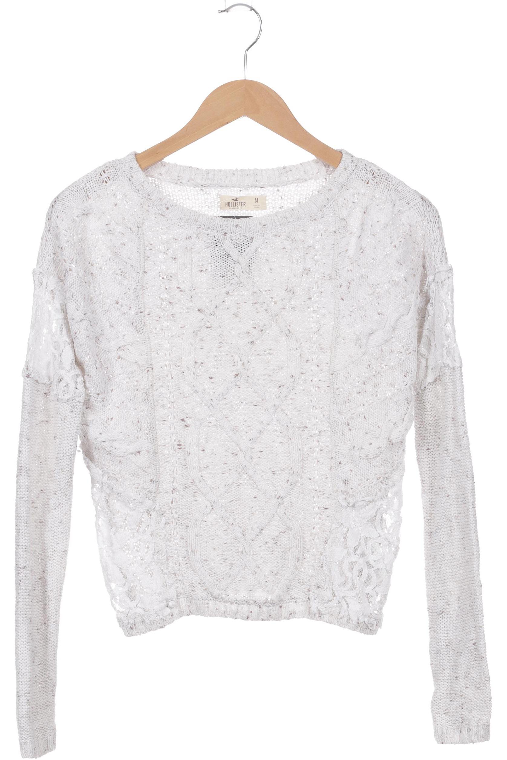 

Hollister Damen Pullover, weiß, Gr. 38