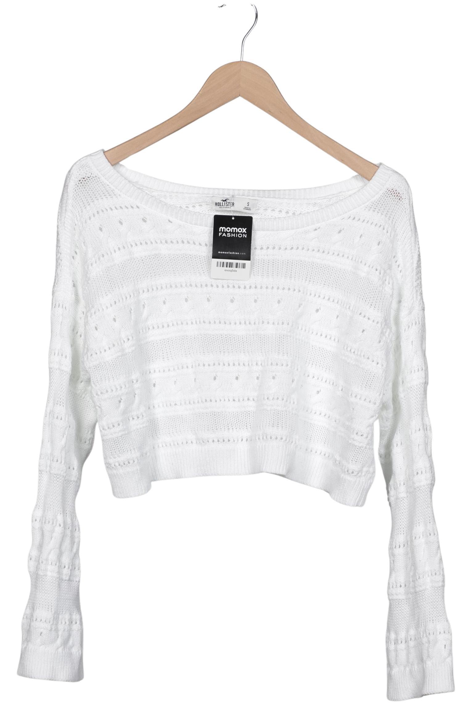 

Hollister Damen Pullover, weiß, Gr. 36
