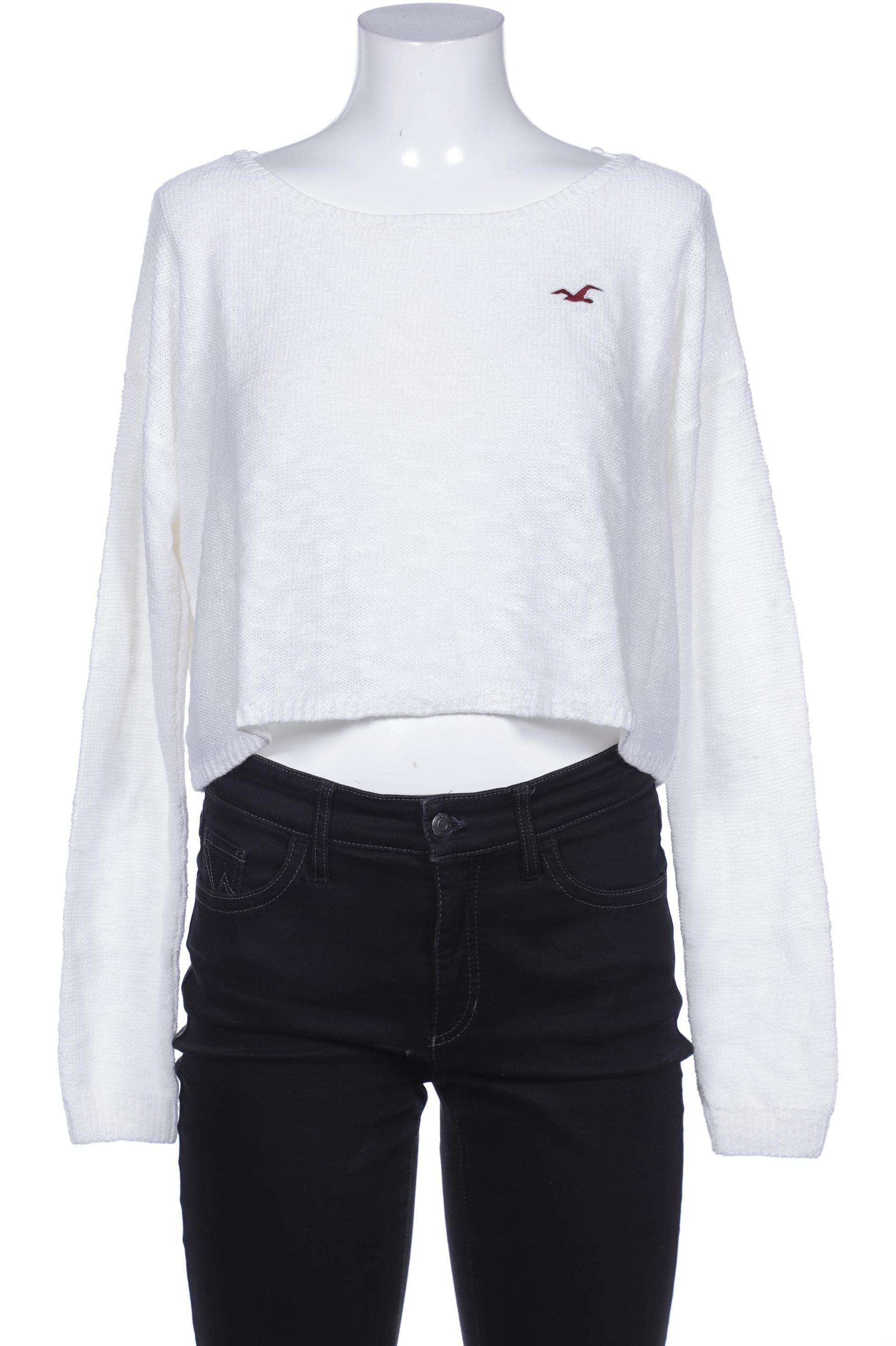 

Hollister Damen Pullover, weiß