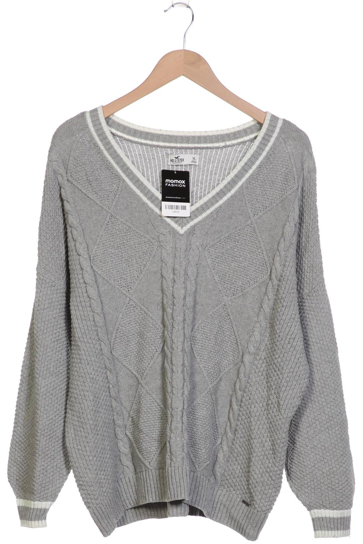 

Hollister Damen Pullover, grau, Gr. 44