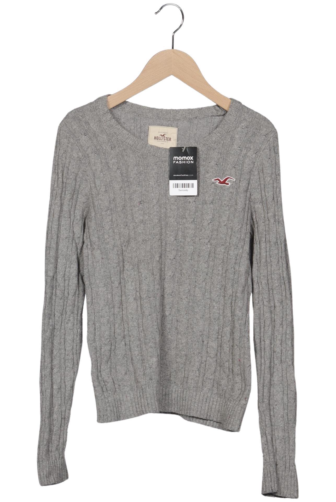 

Hollister Damen Pullover, grau, Gr. 38