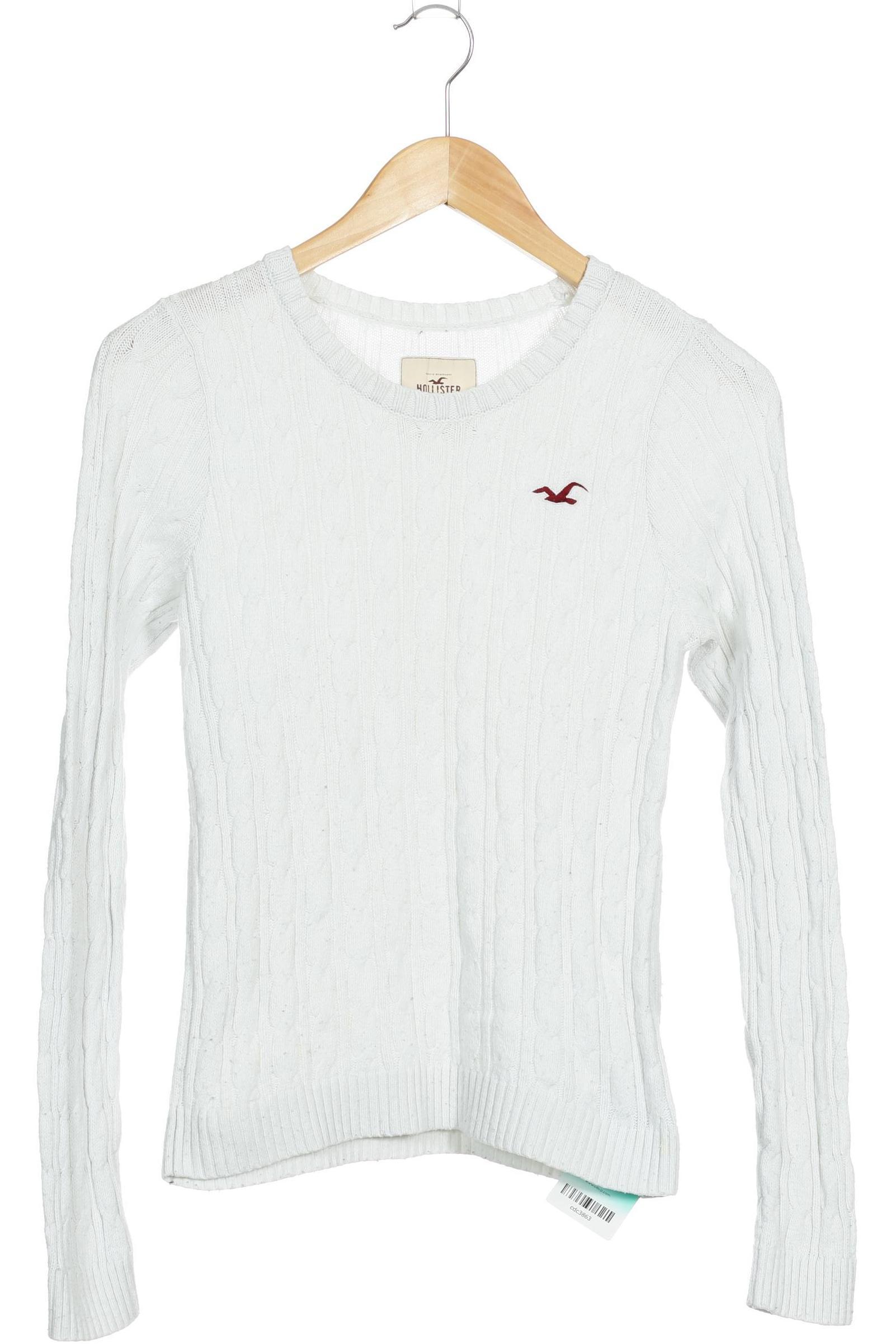 

Hollister Damen Pullover, weiß, Gr. 38