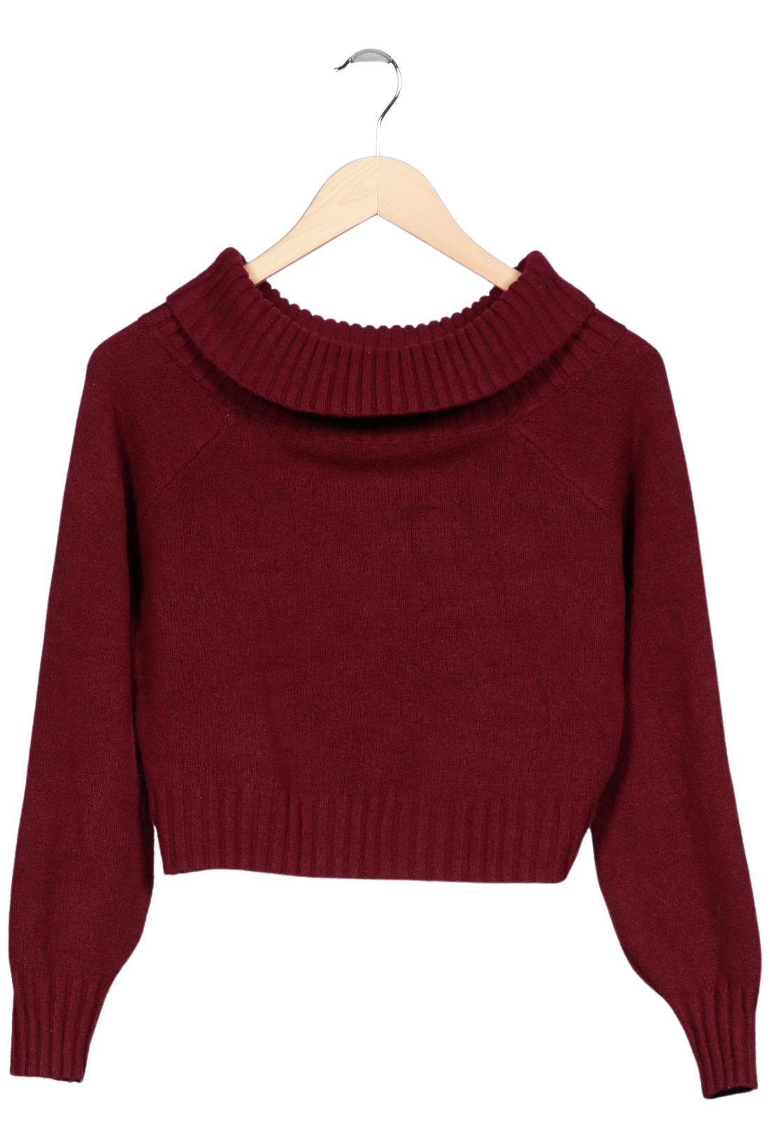 

Hollister Damen Pullover, bordeaux, Gr. 34