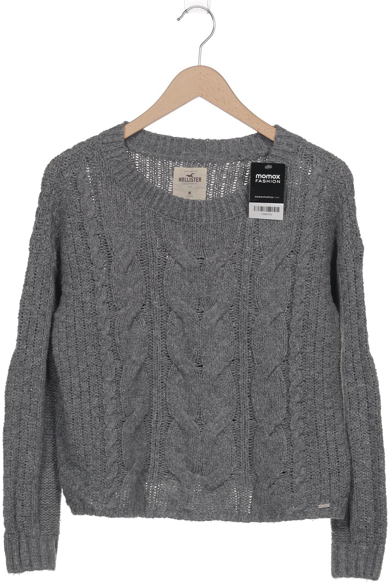 

Hollister Damen Pullover, grau, Gr. 38
