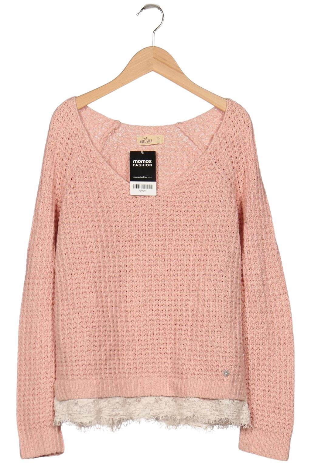 

Hollister Damen Pullover, pink, Gr. 34