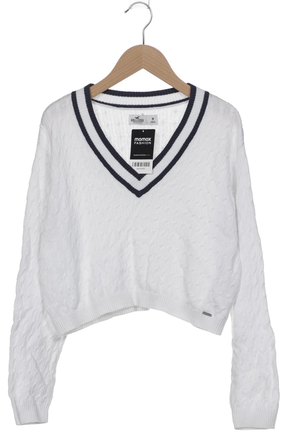 

Hollister Damen Pullover, weiß, Gr. 38
