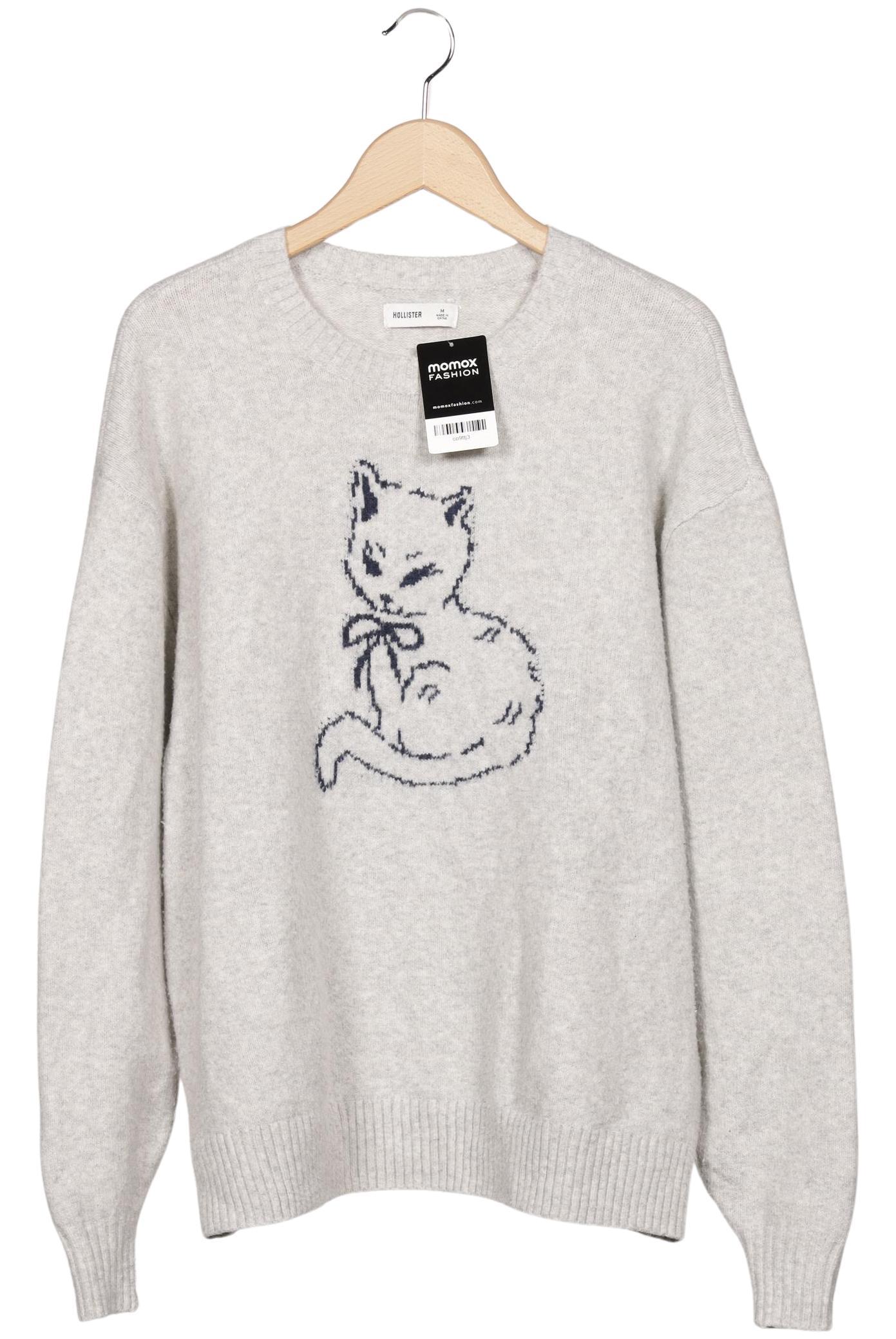 

Hollister Damen Pullover, grau, Gr. 38