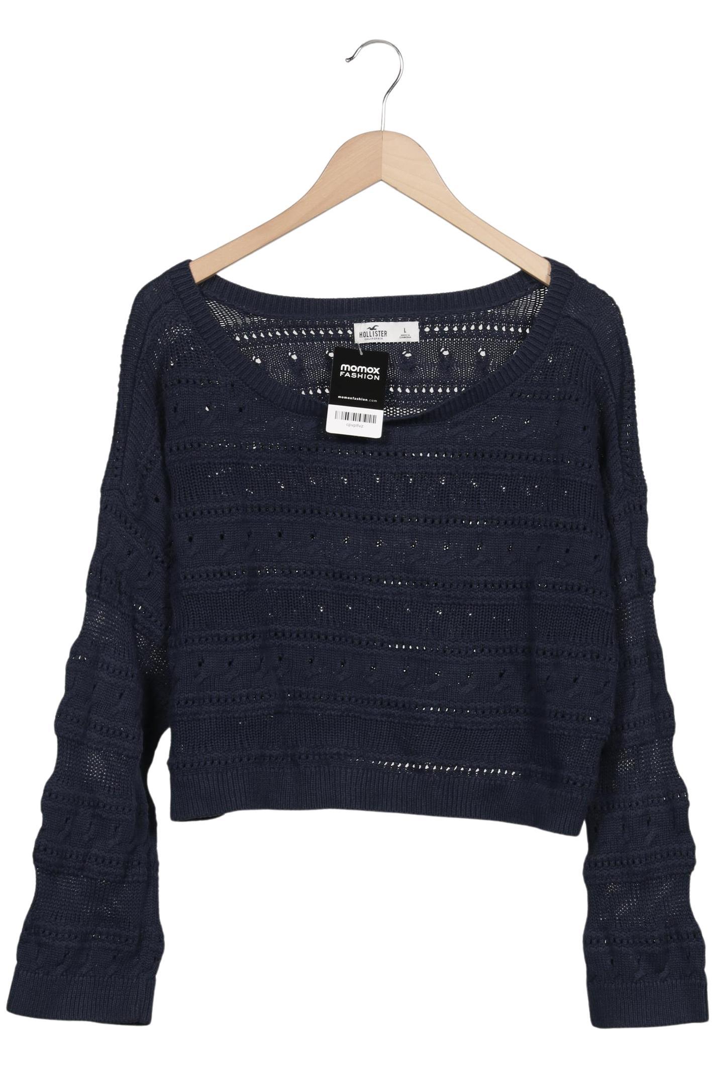 

Hollister Damen Pullover, marineblau, Gr. 42