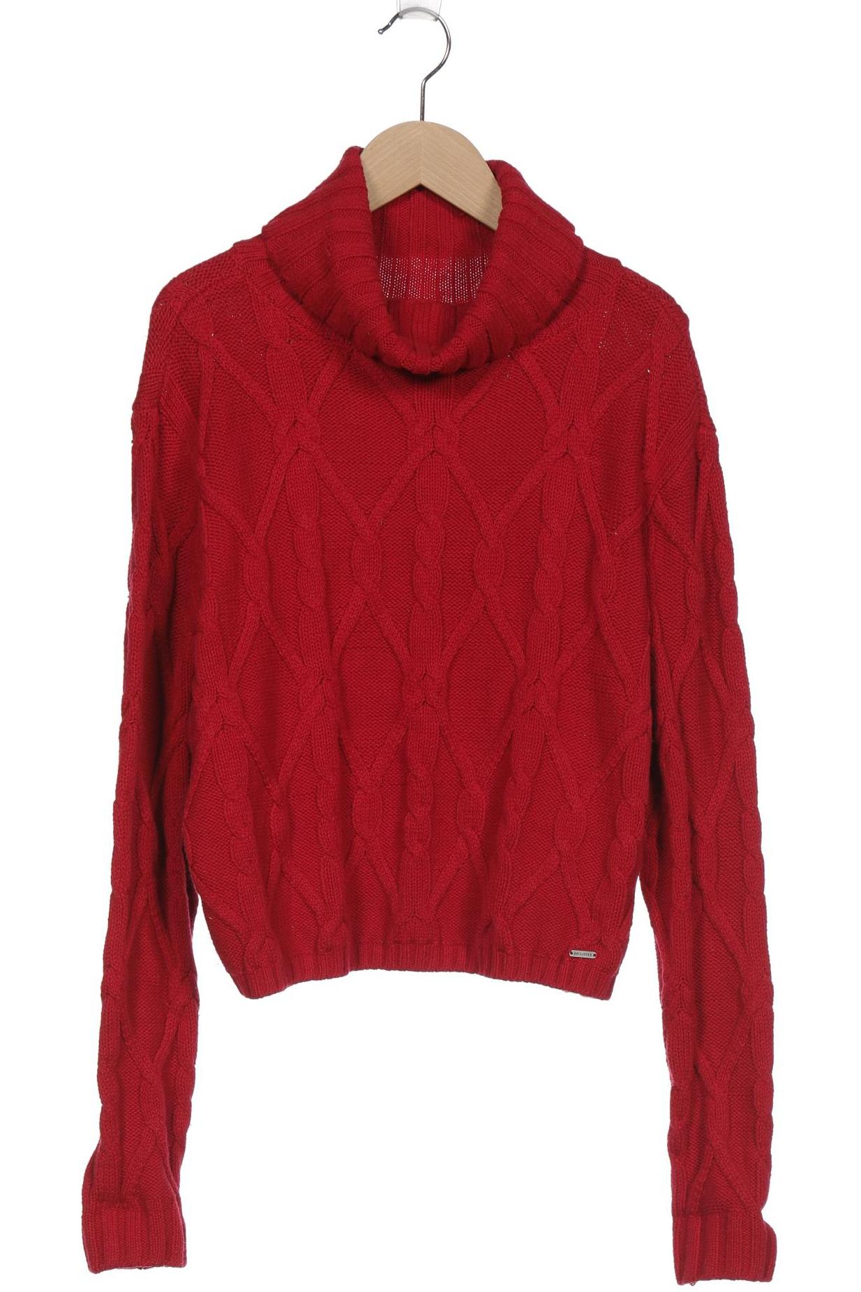 

Hollister Damen Pullover, rot