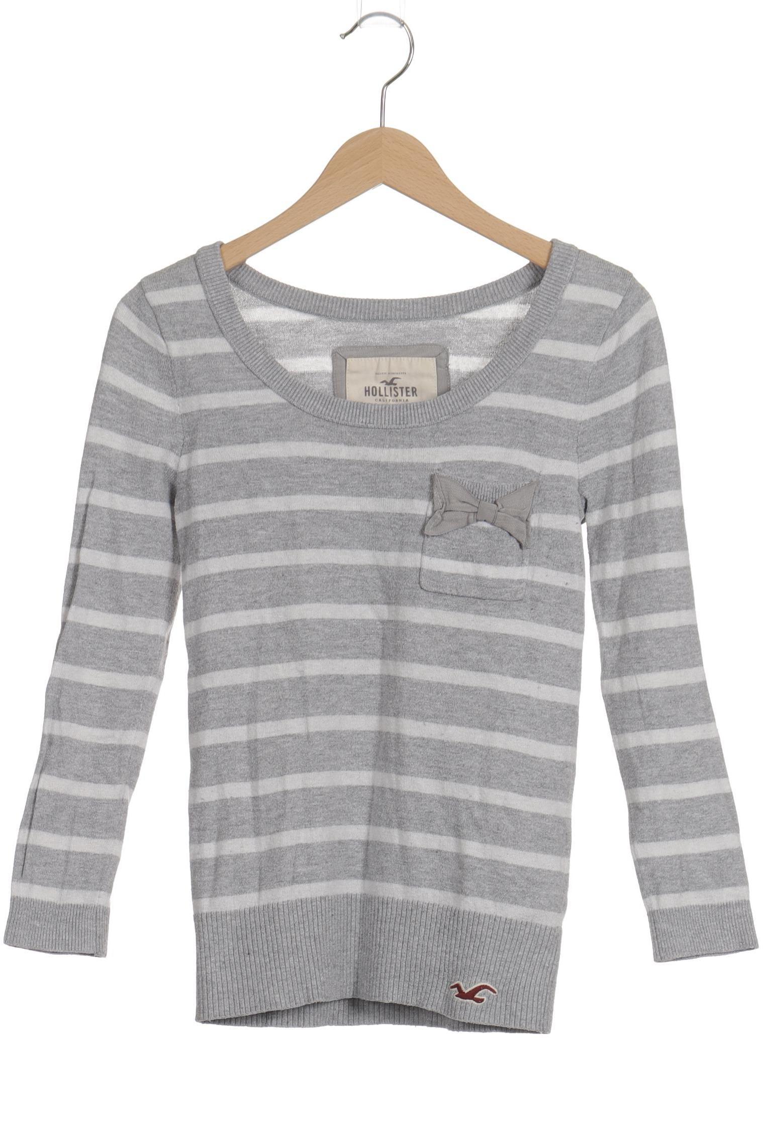 

Hollister Damen Pullover, grau, Gr.
