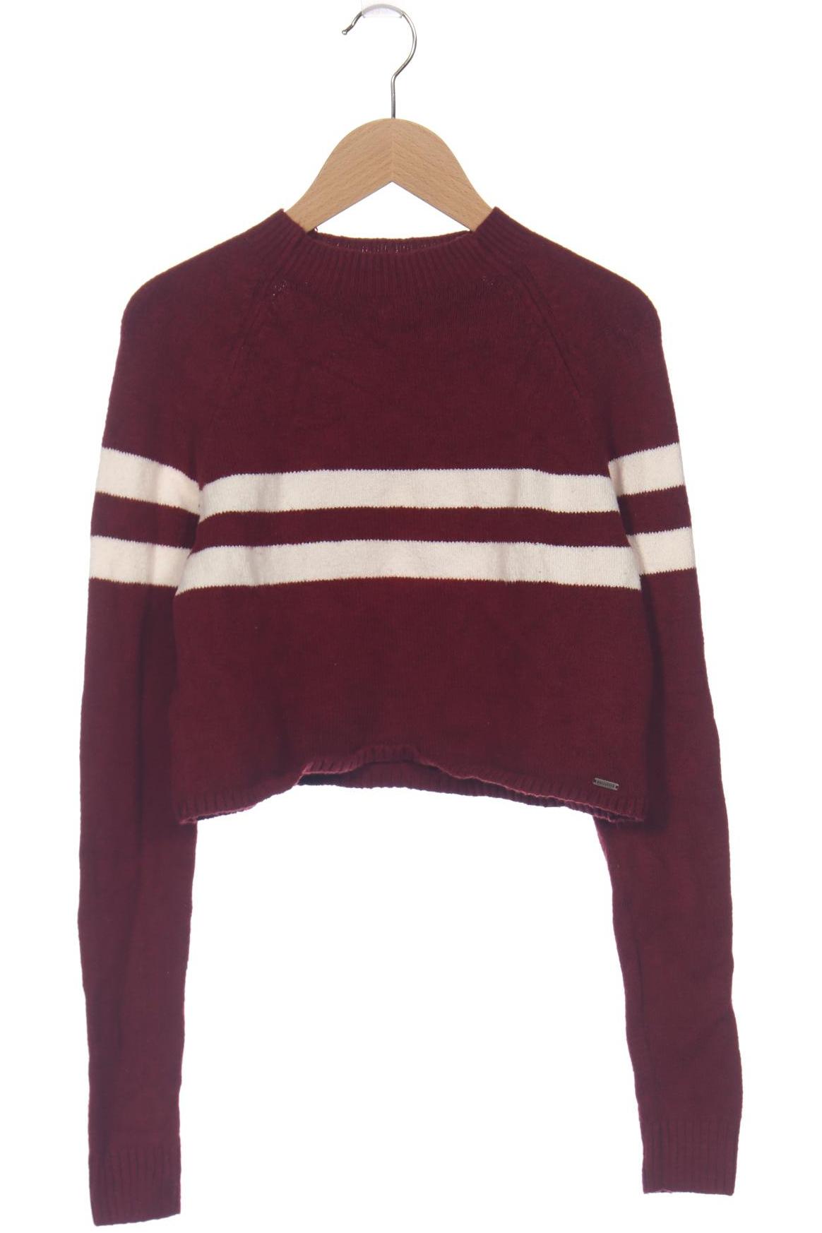 

Hollister Damen Pullover, bordeaux, Gr. 34