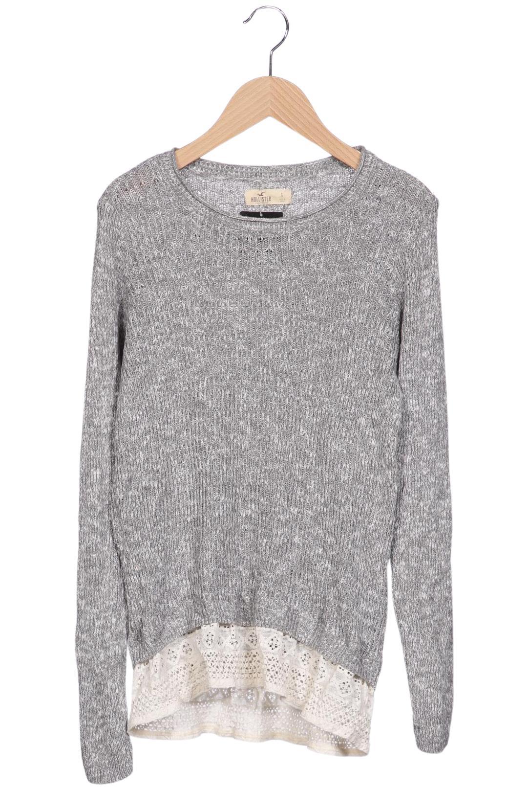 

Hollister Damen Pullover, grau, Gr. 36