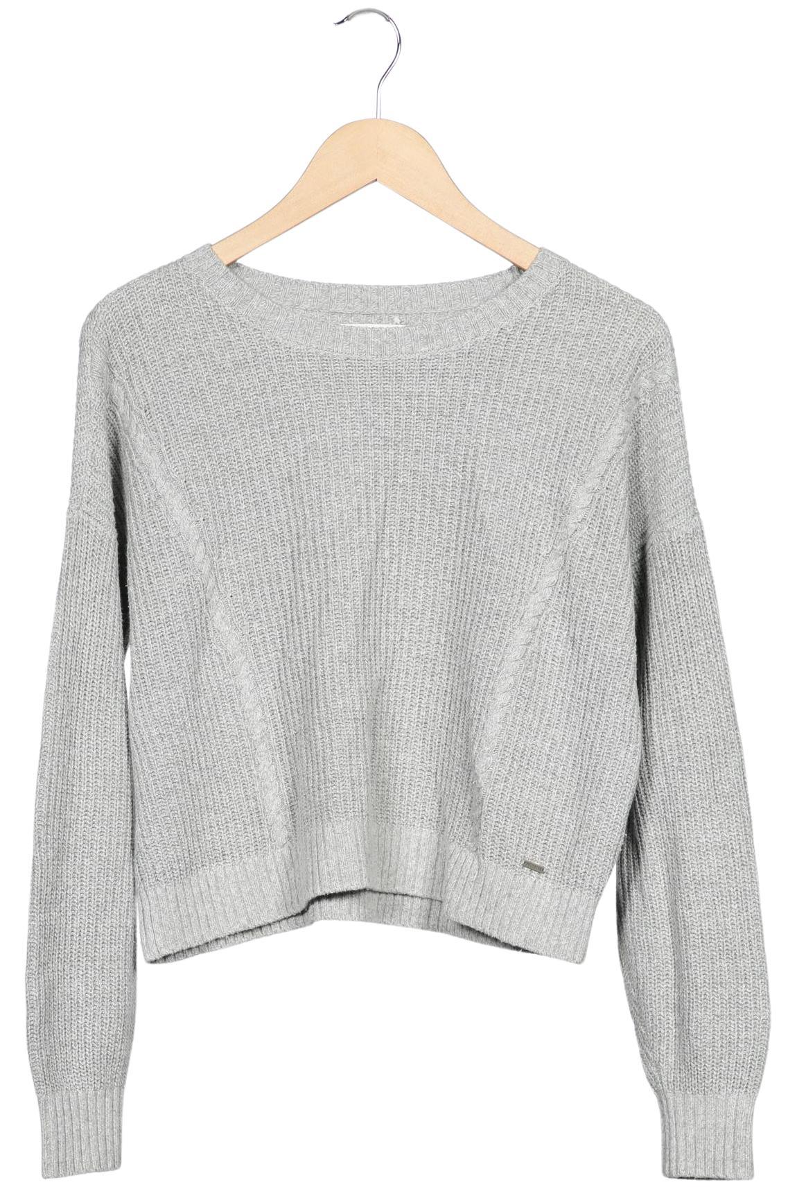 

Hollister Damen Pullover, grau, Gr. 34