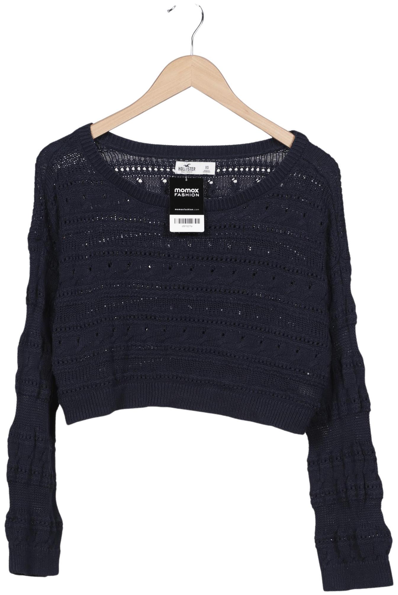 

Hollister Damen Pullover, marineblau, Gr. 34