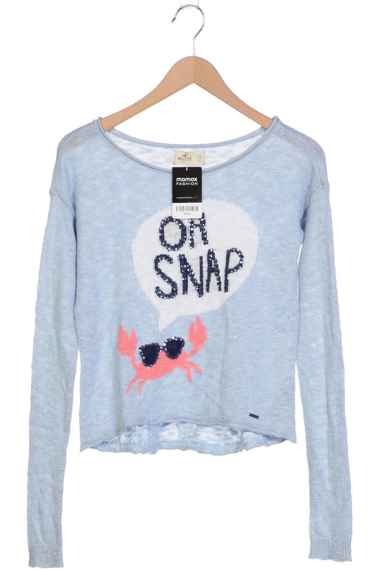 

Hollister Damen Pullover, hellblau, Gr. 34