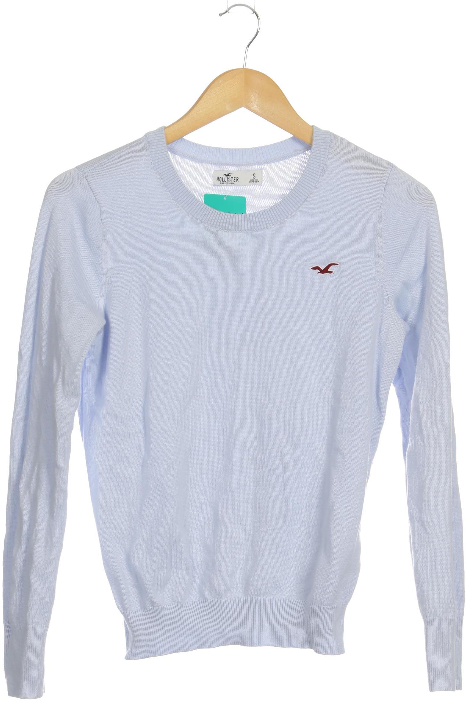 

Hollister Damen Pullover, blau, Gr.