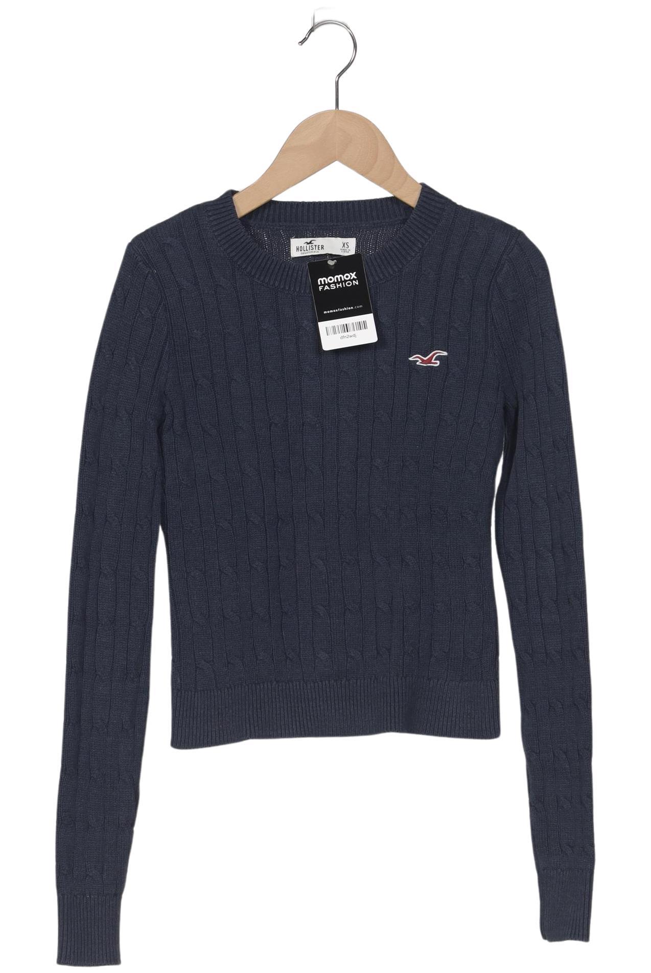 

Hollister Damen Pullover, marineblau, Gr. 34