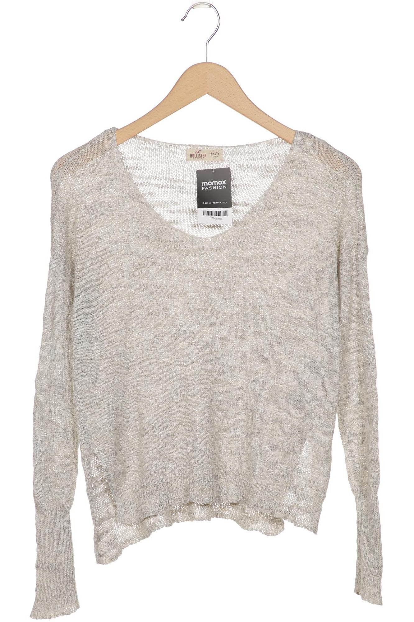 

Hollister Damen Pullover, grau