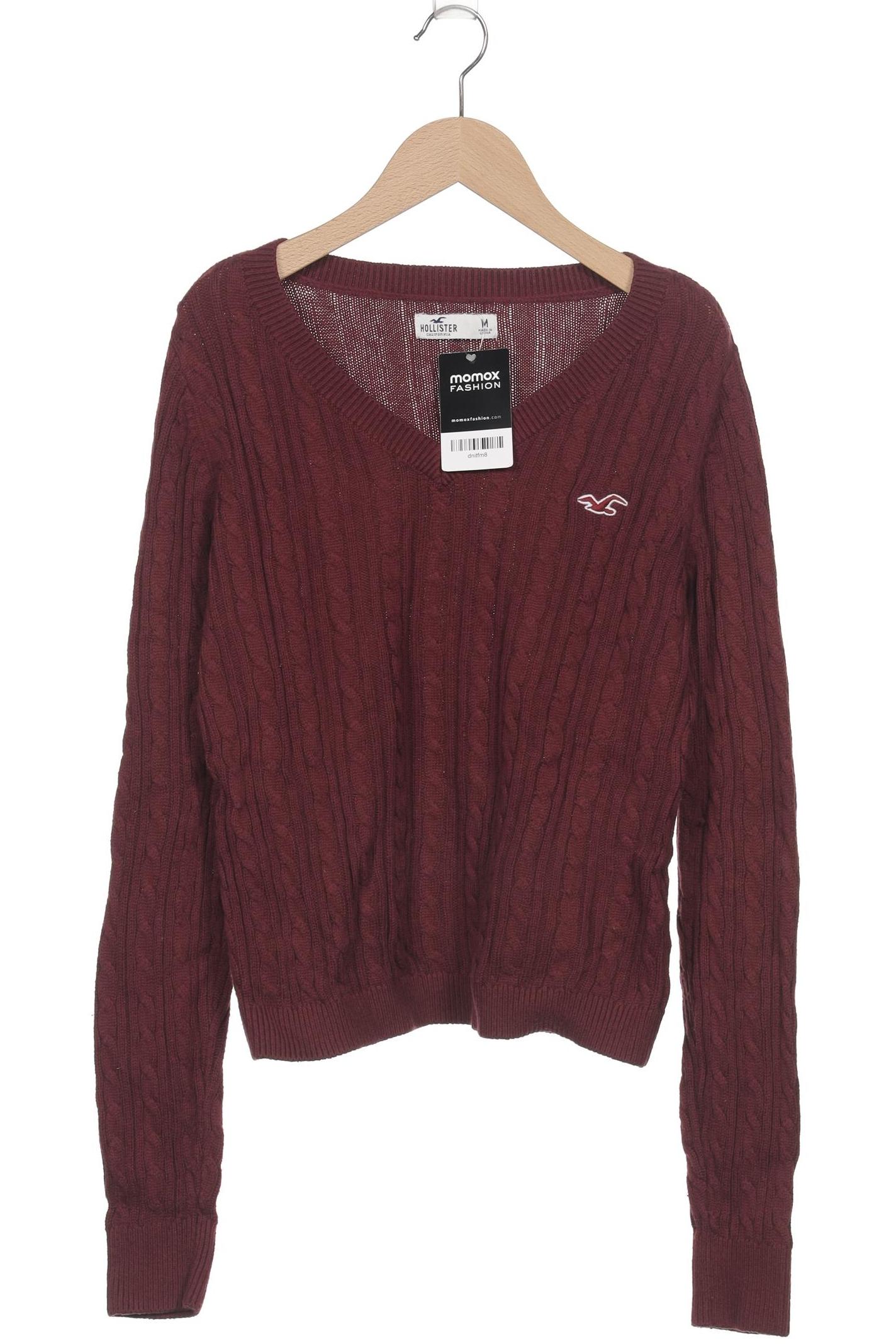 

Hollister Damen Pullover, bordeaux, Gr. 38