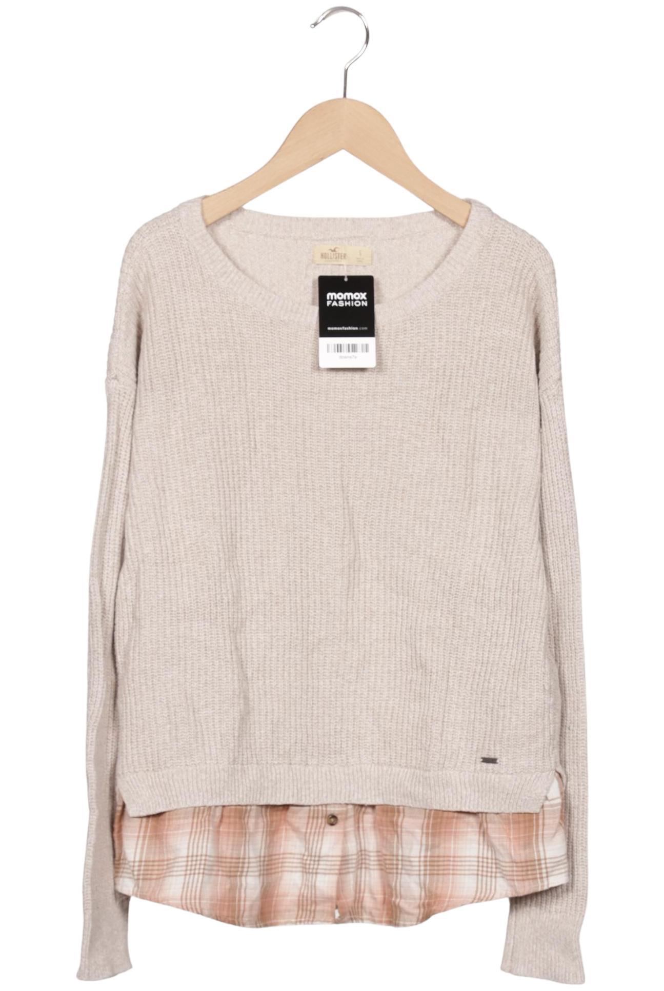 

Hollister Damen Pullover, beige, Gr. 36