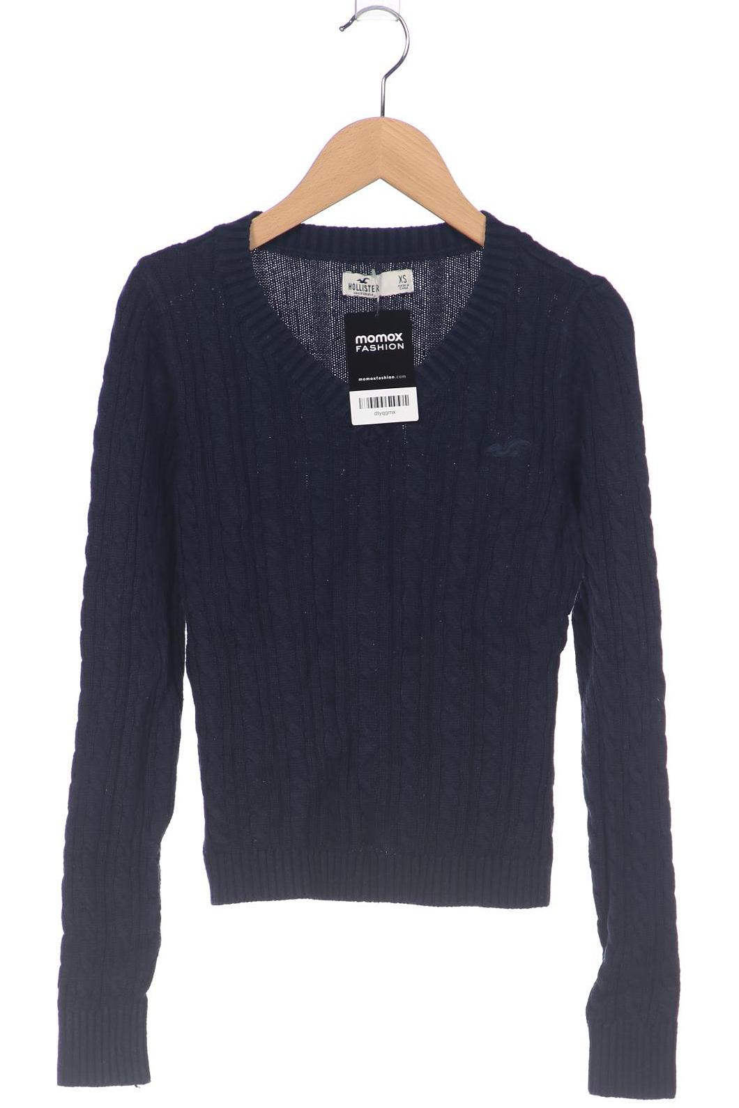 

Hollister Damen Pullover, marineblau, Gr. 34