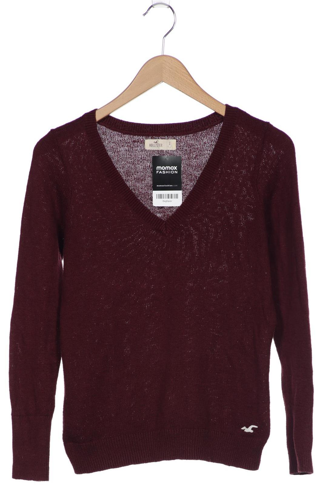 

Hollister Damen Pullover, bordeaux, Gr. 36