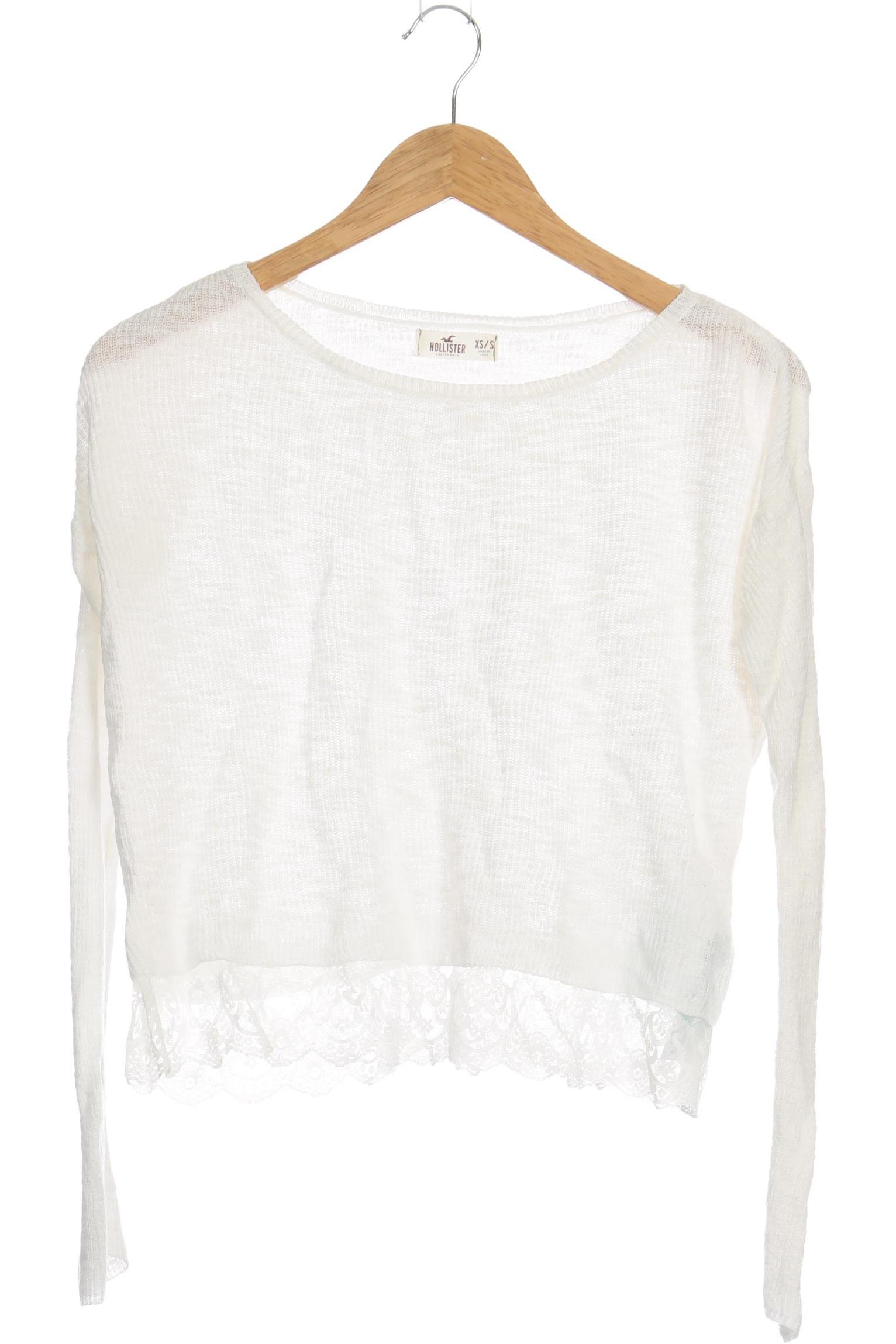 

Hollister Damen Pullover, weiß, Gr.