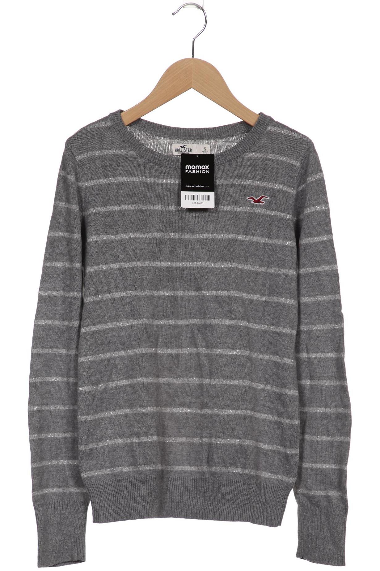 

Hollister Damen Pullover, grau